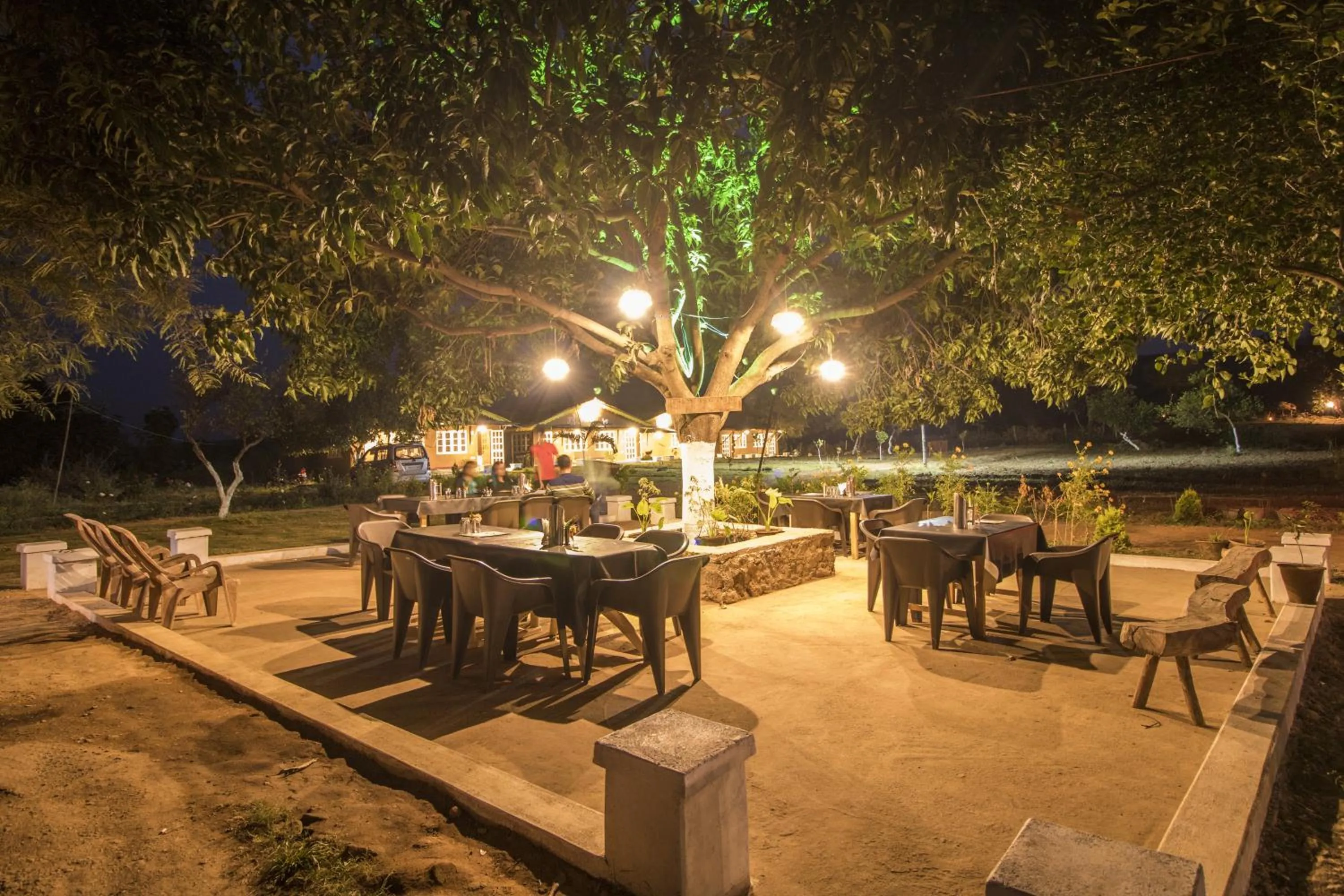 Garden view in WOW STAYZ2 Pachmarhi Foothill Cottages