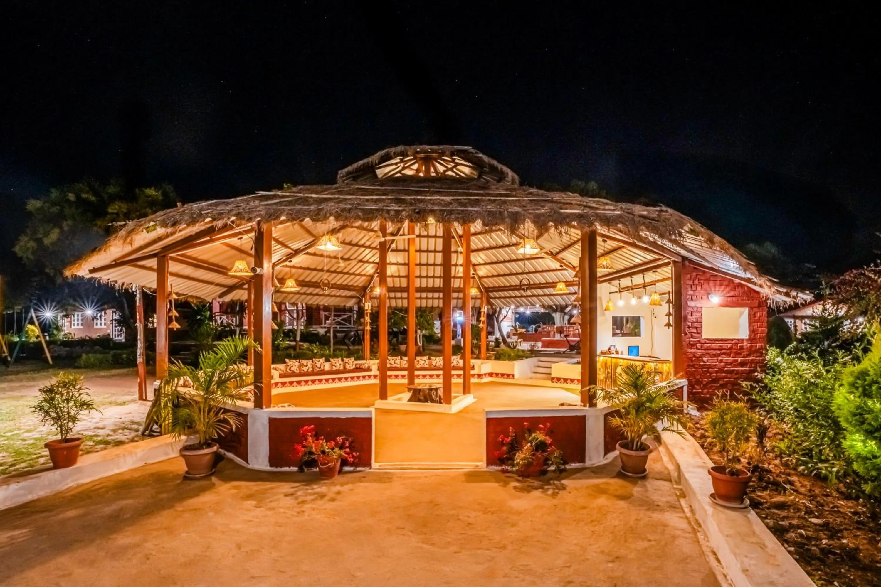 Facade/entrance in WOW STAYZ2 Pachmarhi Foothill Cottages