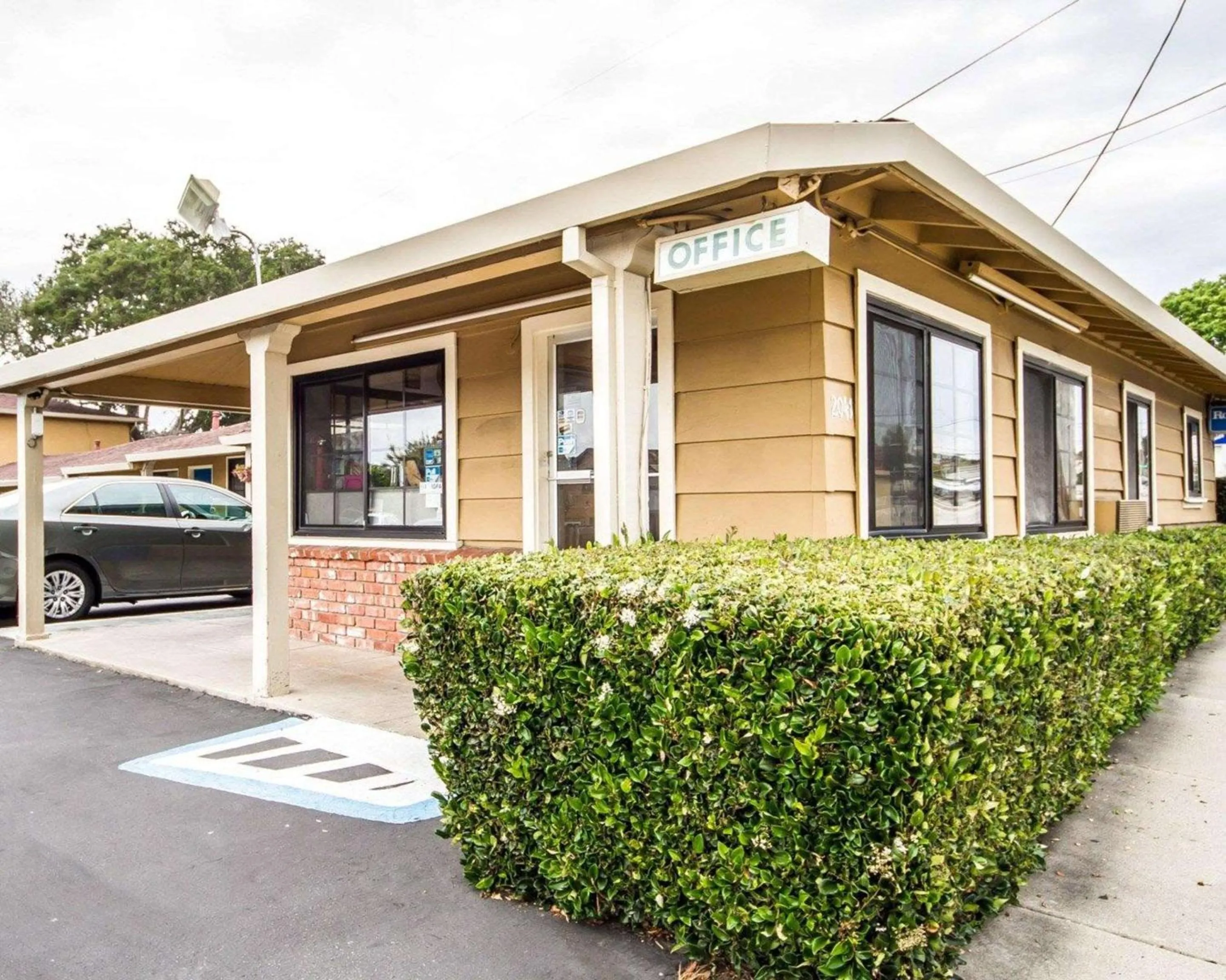 Property building in Rodeway Inn Monterey Near Fairgrounds