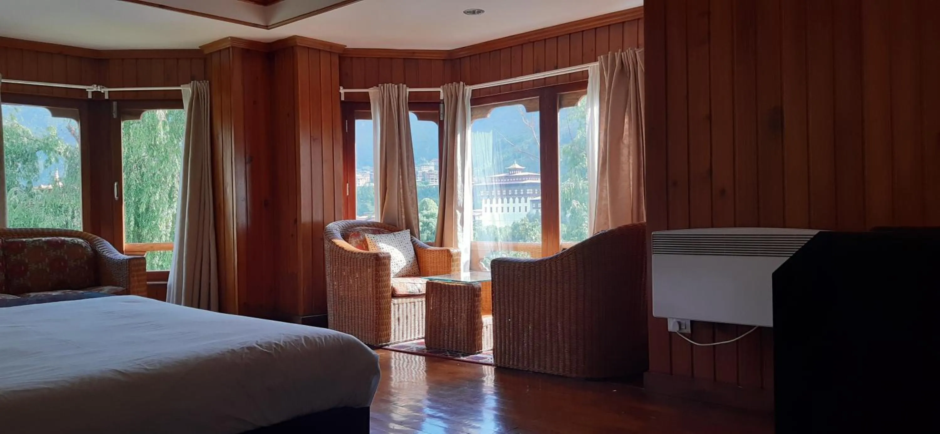 View (from property/room), Bed in Kisa Villa
