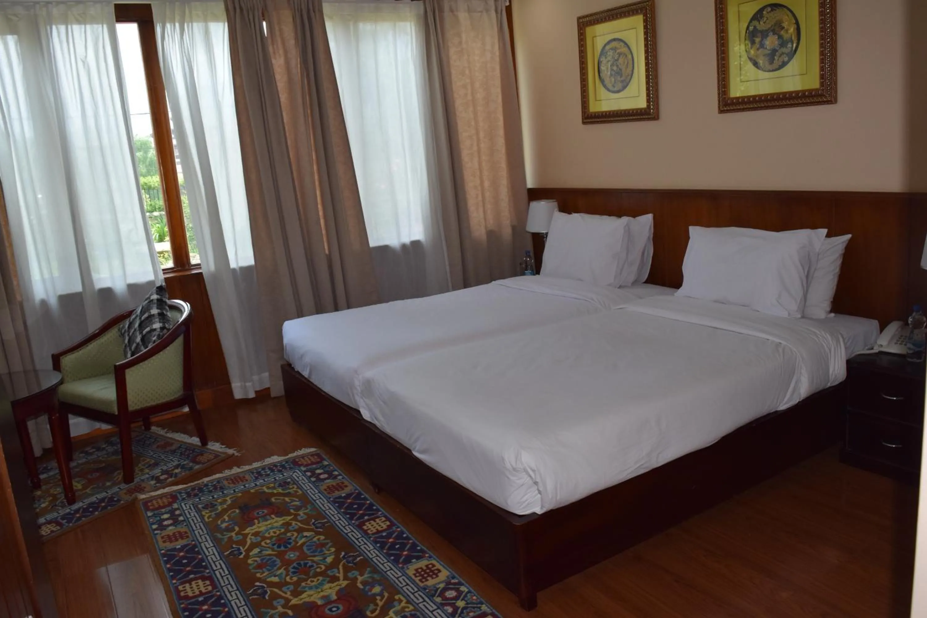 Bed in Kisa Villa