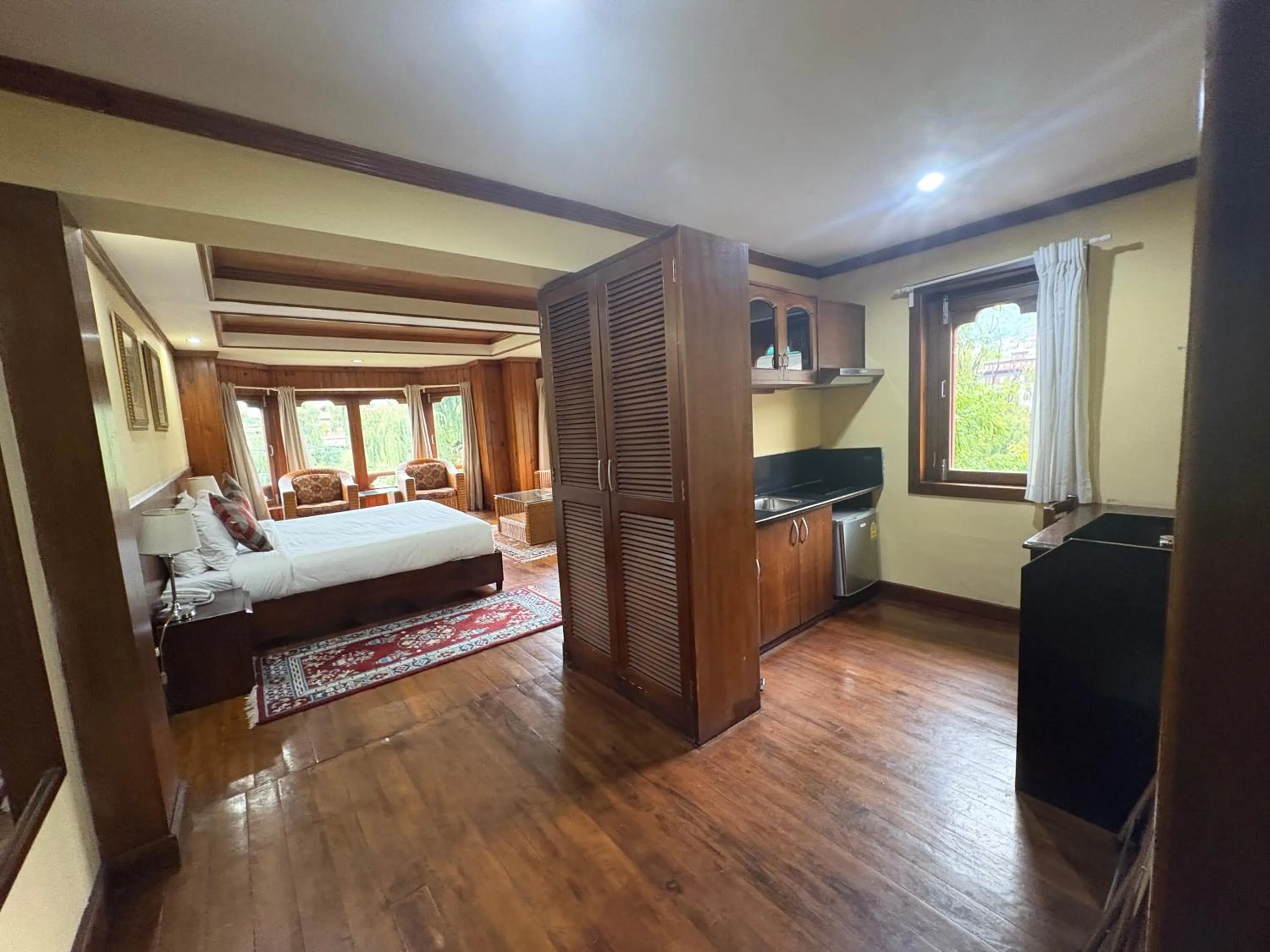 Coffee/tea facilities, Bed in Kisa Villa