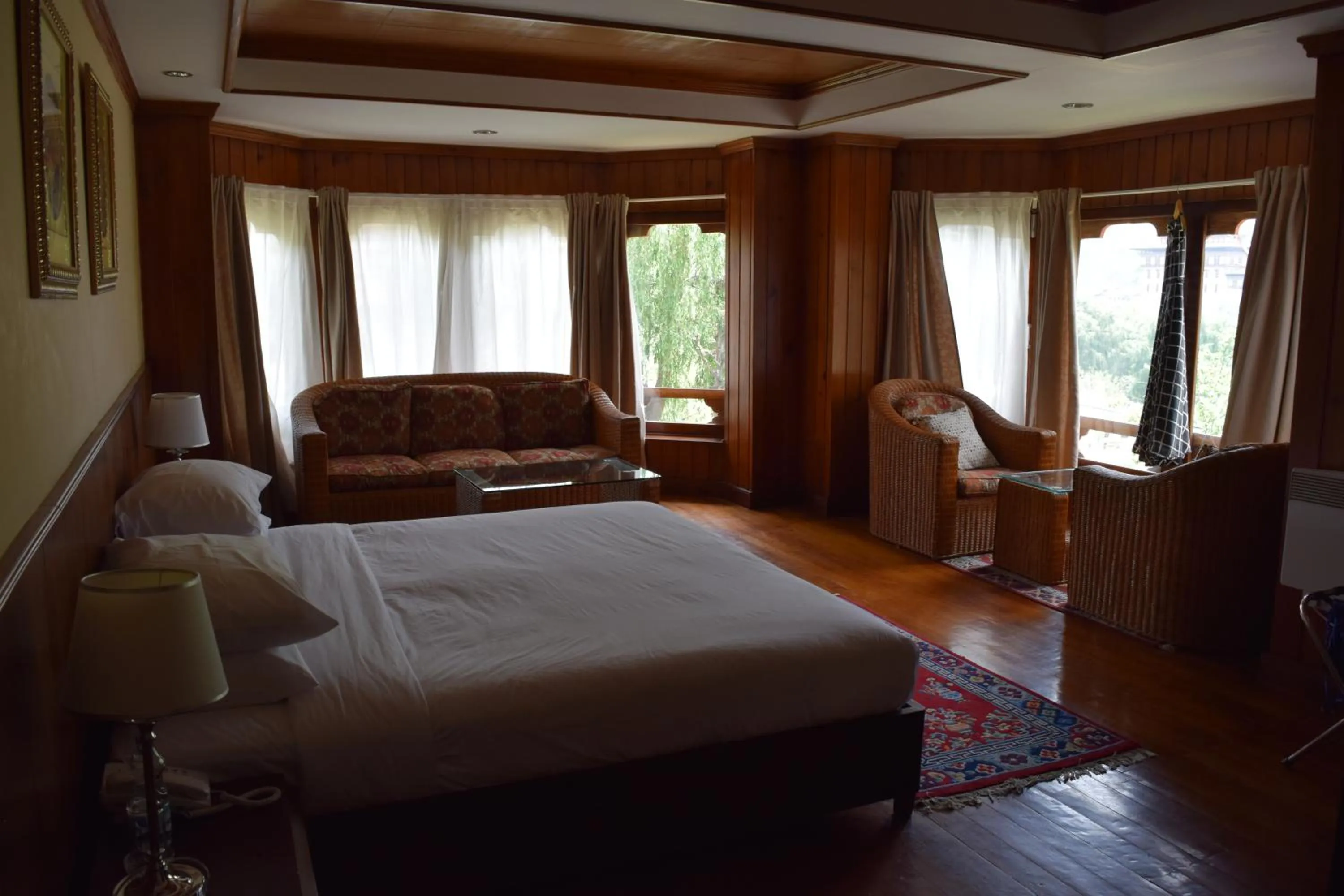 Bed in Kisa Villa