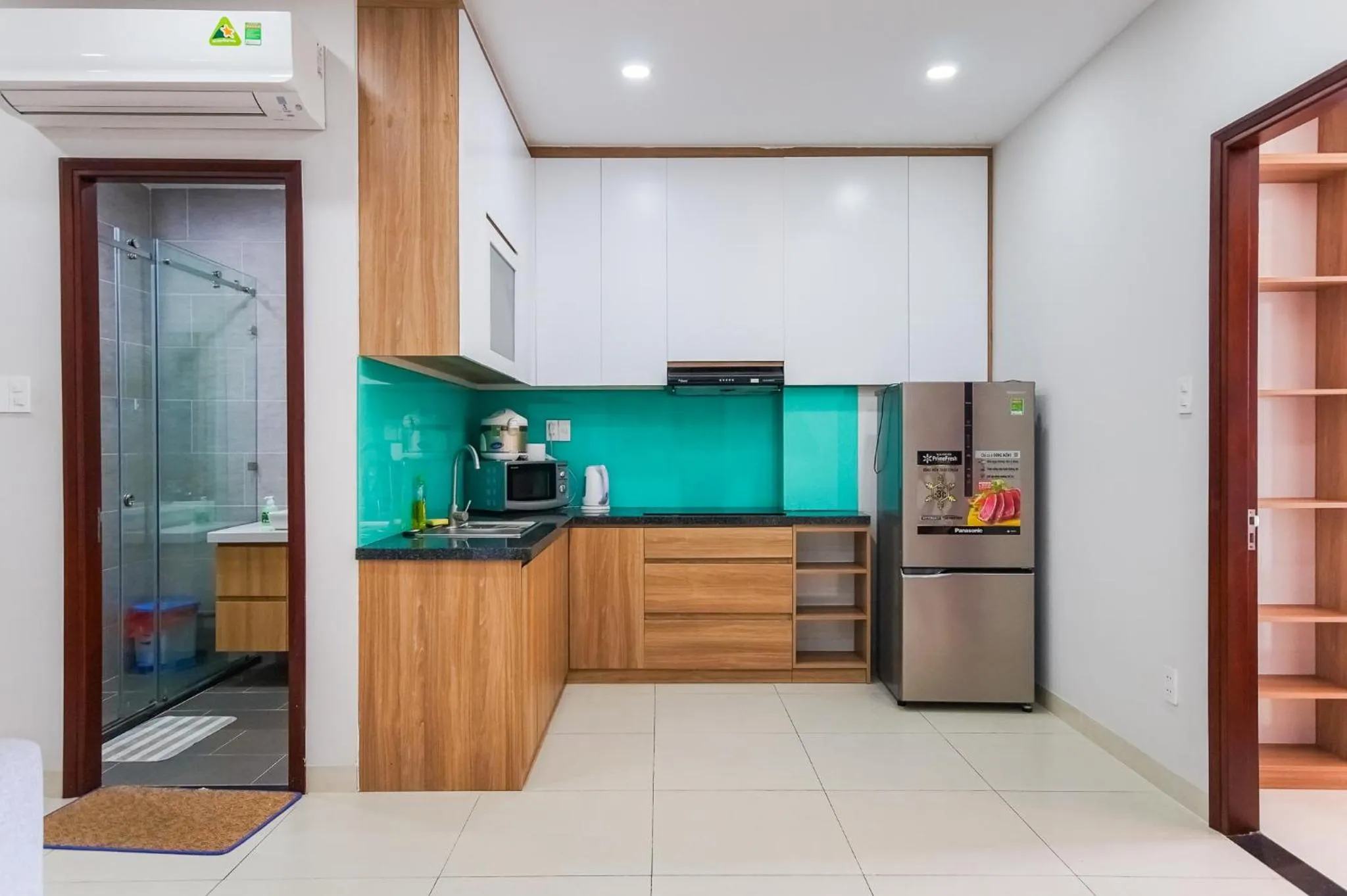 Kitchen or kitchenette in GEM Apartment