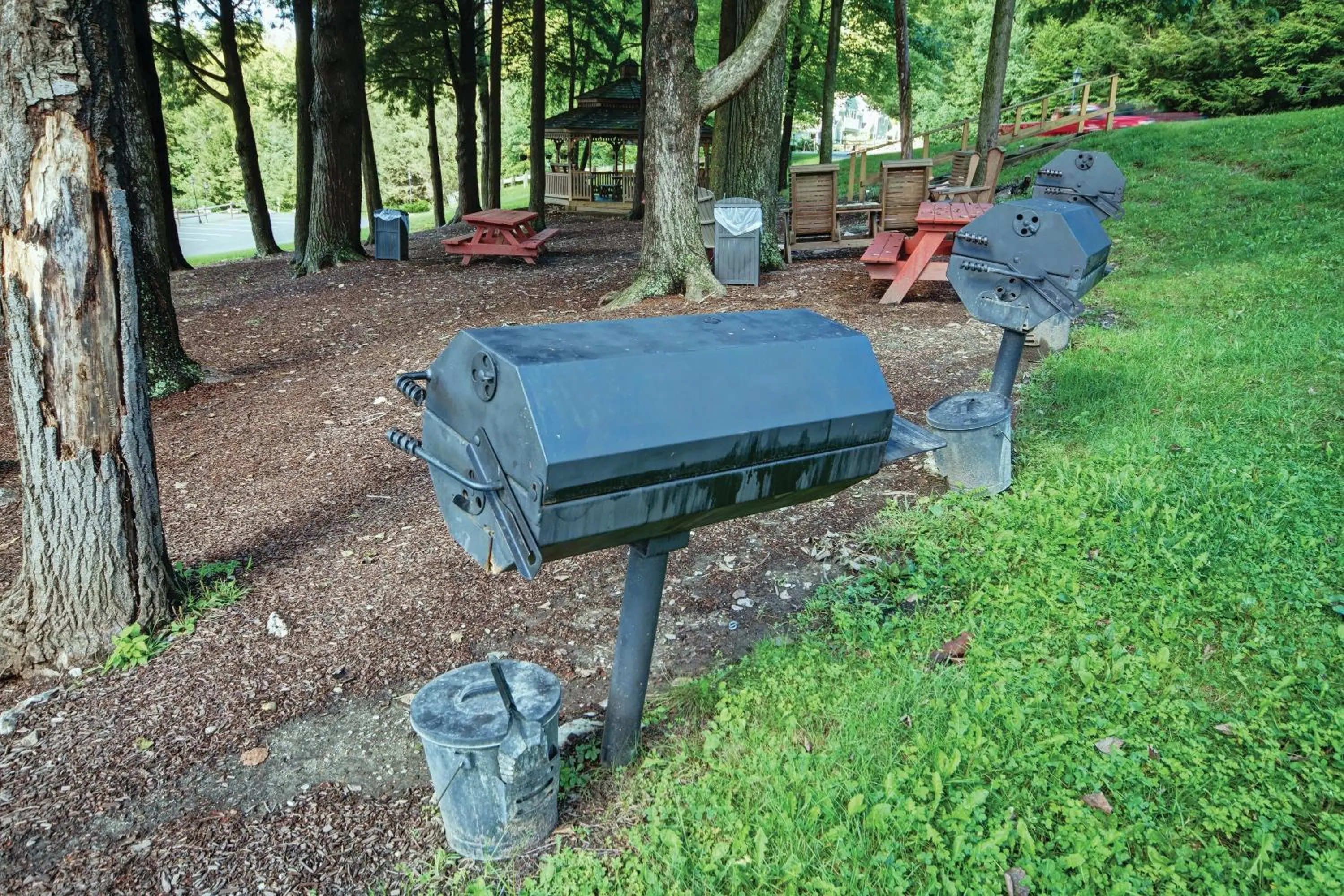 BBQ facilities in Club Wyndham Bentley Brook