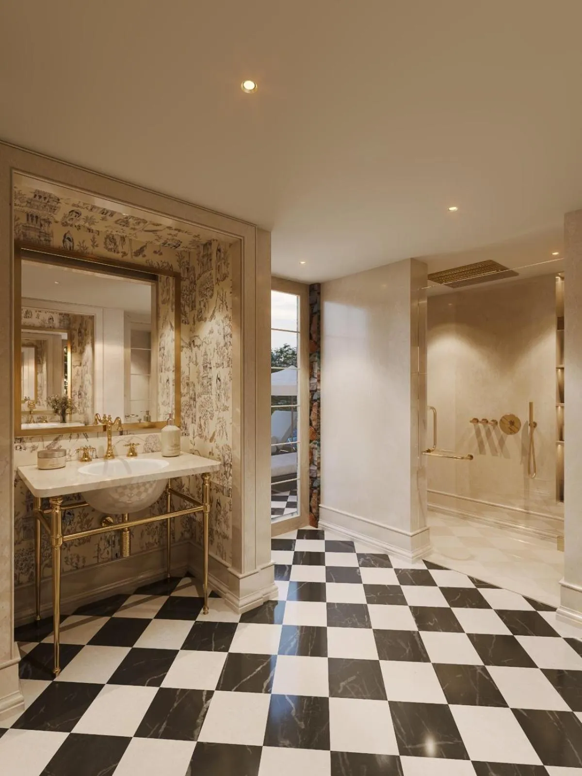 Bathroom in Taj Aravali Resort & Spa Udaipur