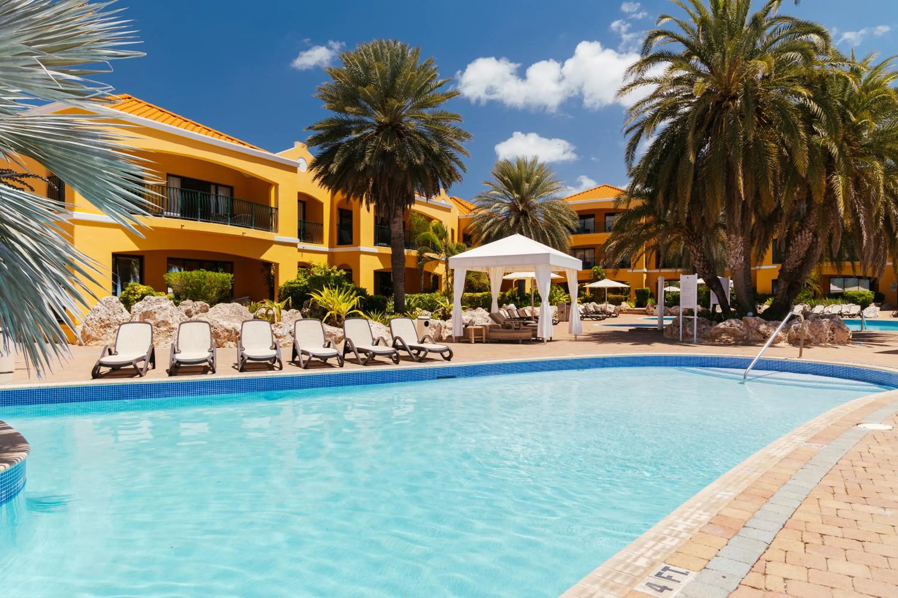 Pool view in The Royal Sea Aquarium Resort