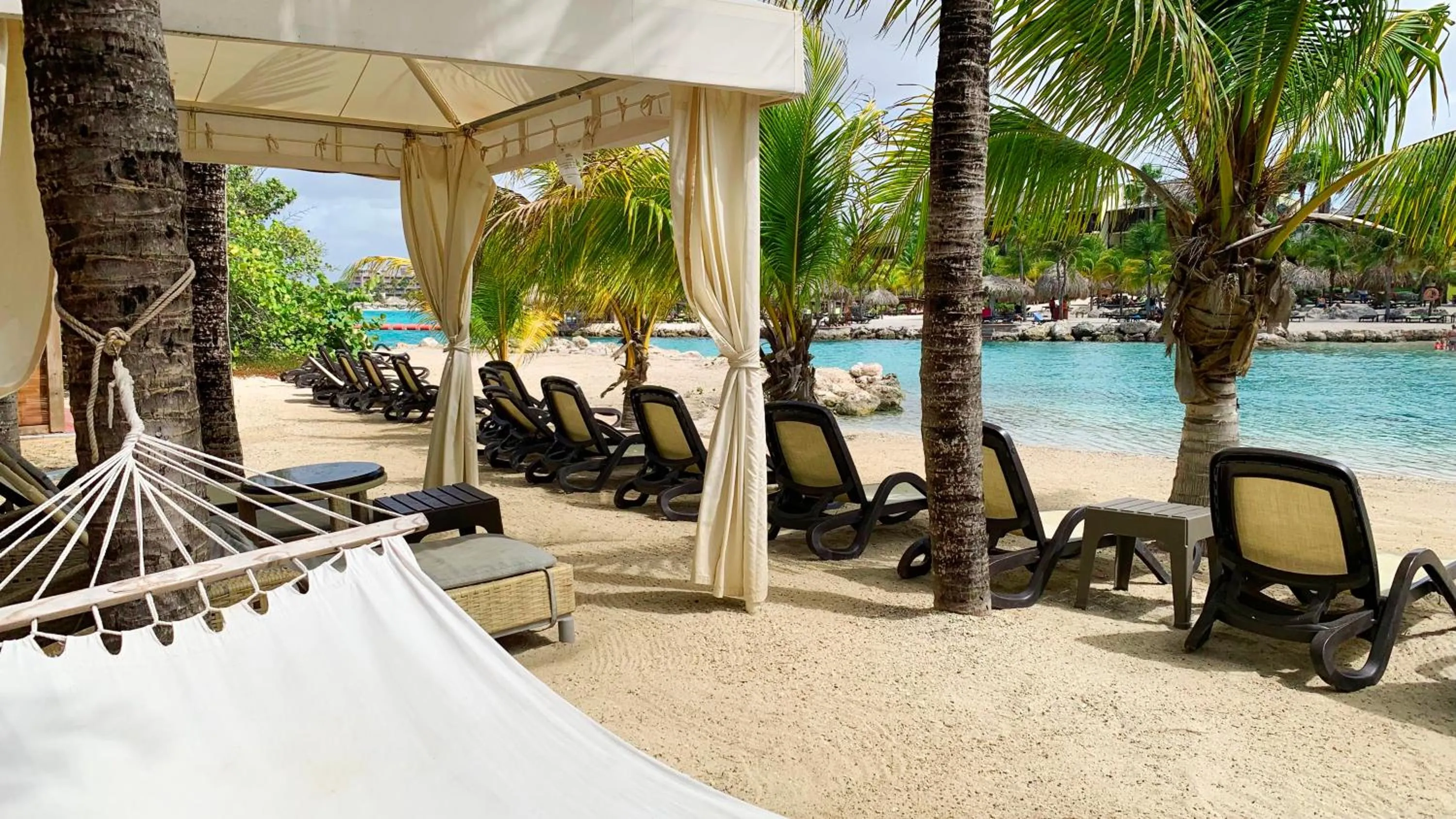 Beach in The Royal Sea Aquarium Resort