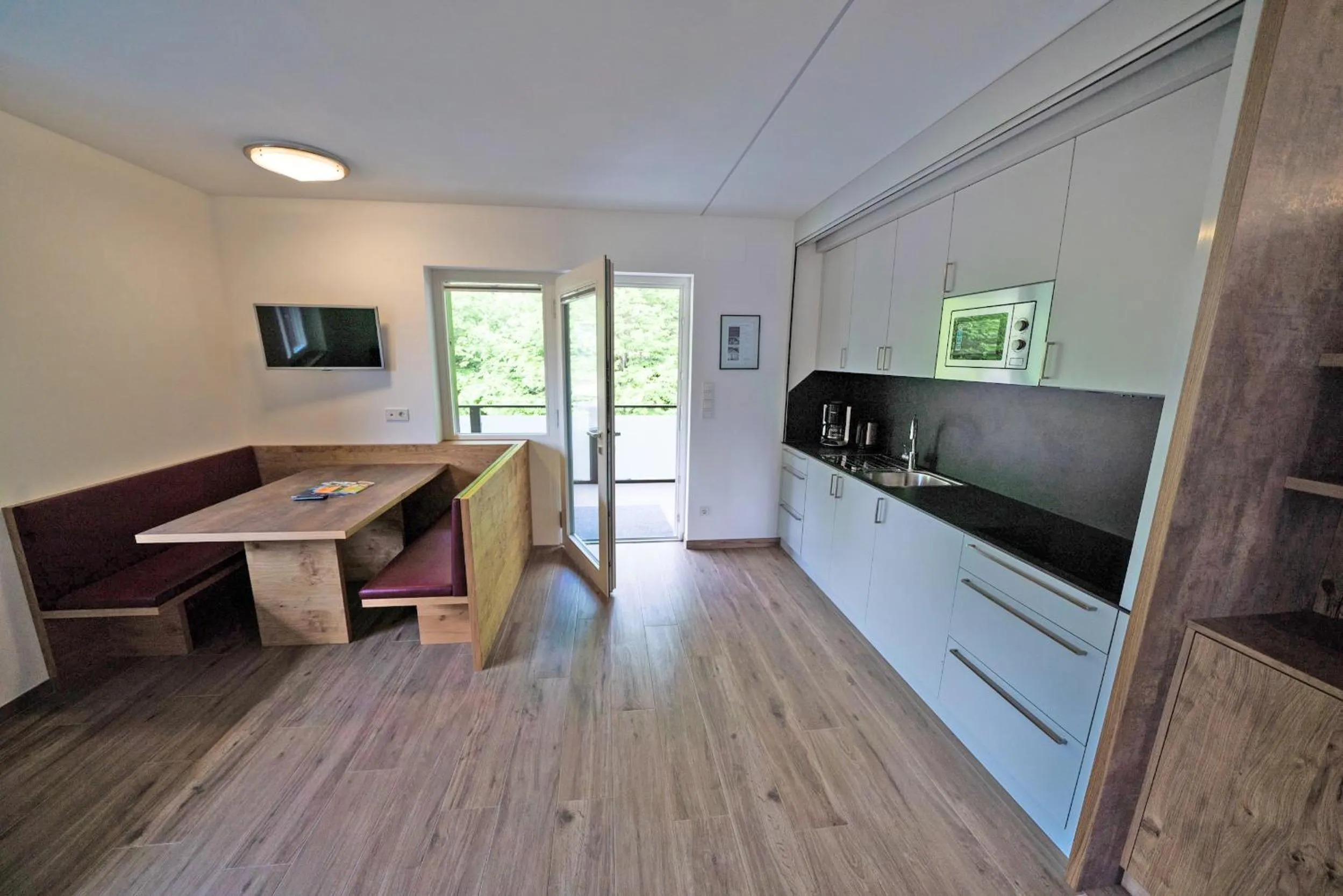 Kitchen or kitchenette in Residence Tannhof