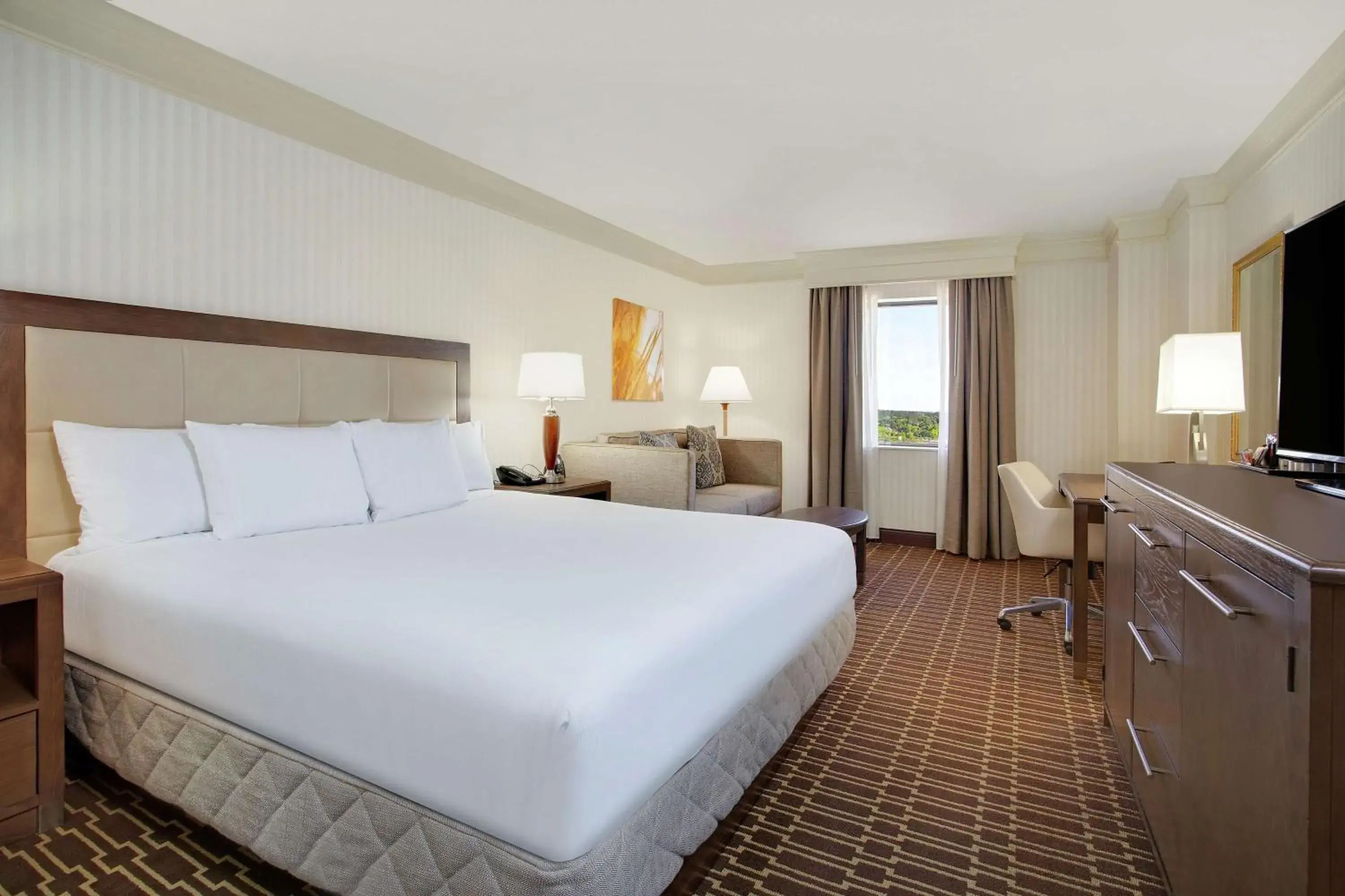 King Room with Sofa Bed in Hilton Jackson King Room with Sofa Bed in Hilton Jackson