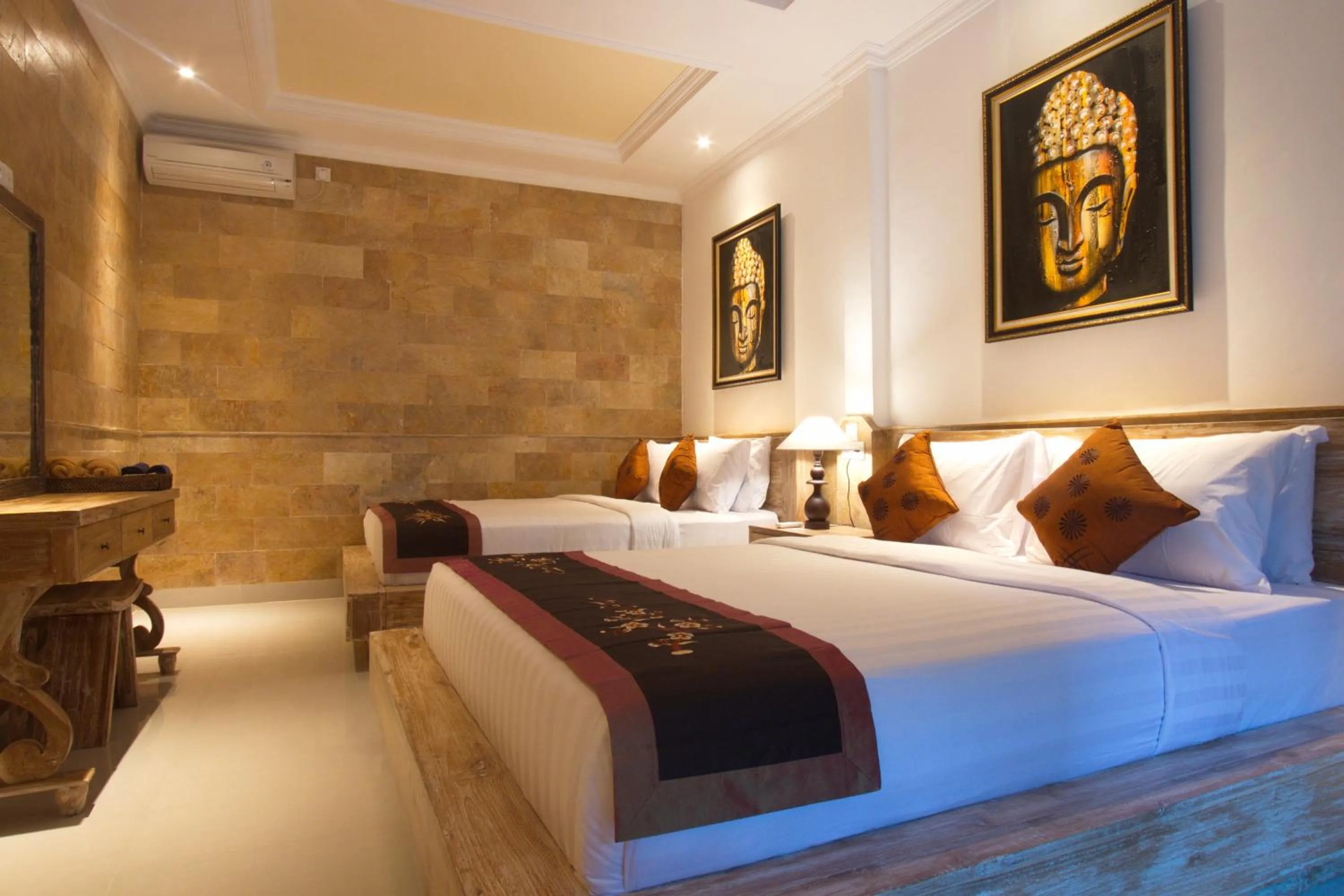 Bathroom, Bed in Ubud Terrace