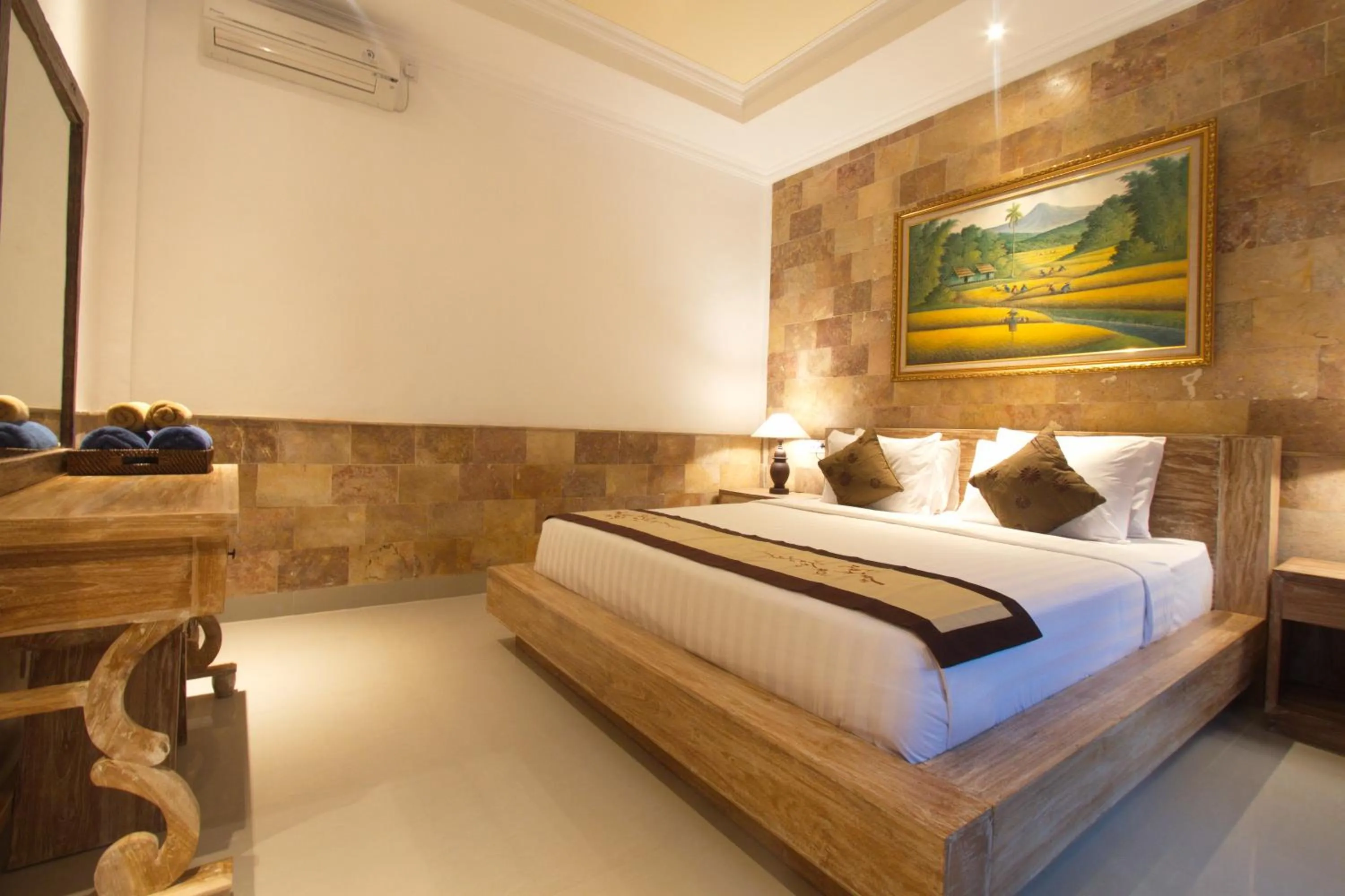 Bathroom, Bed in Ubud Terrace