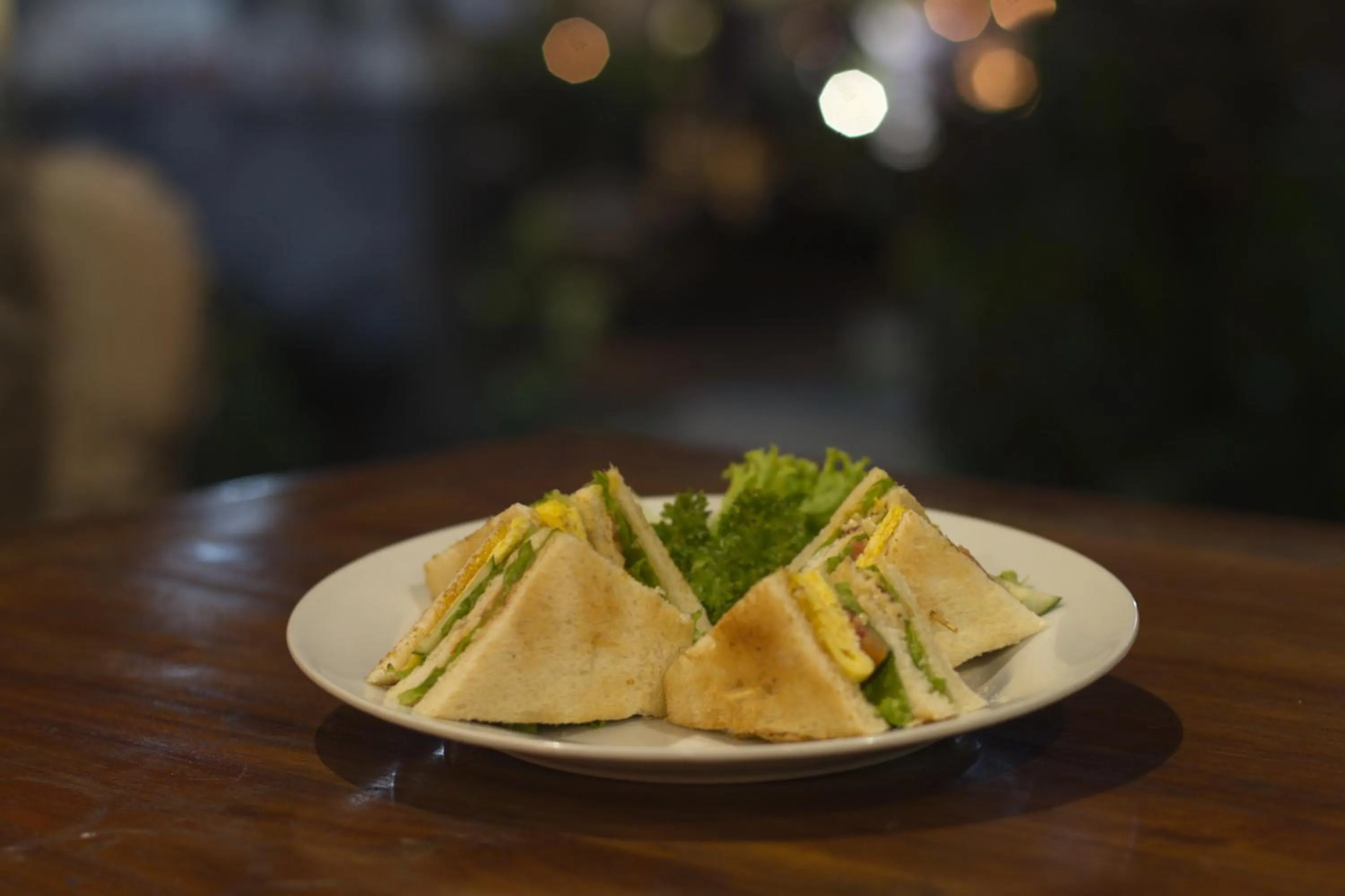 American breakfast in Ubud Terrace
