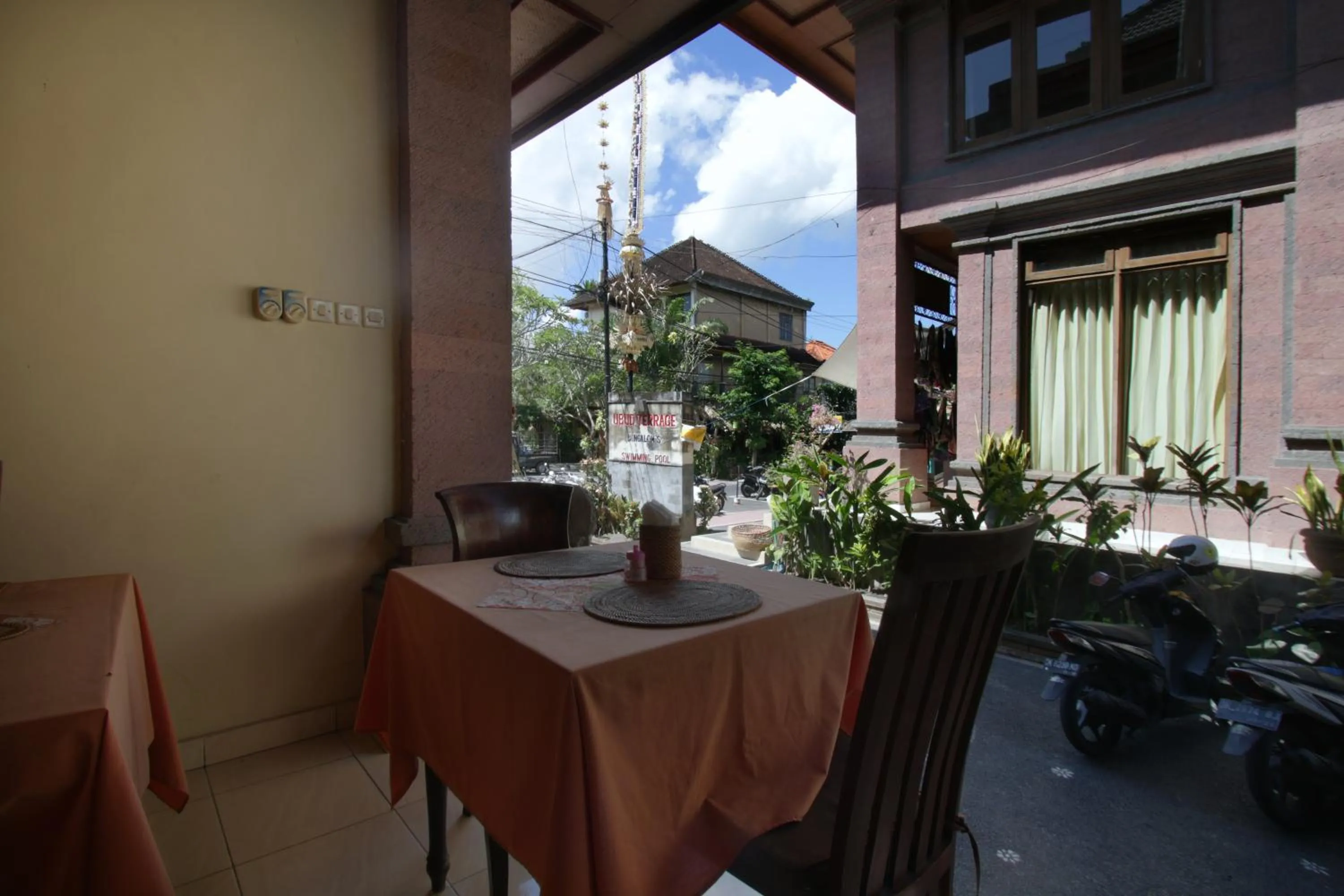 BBQ facilities in Ubud Terrace