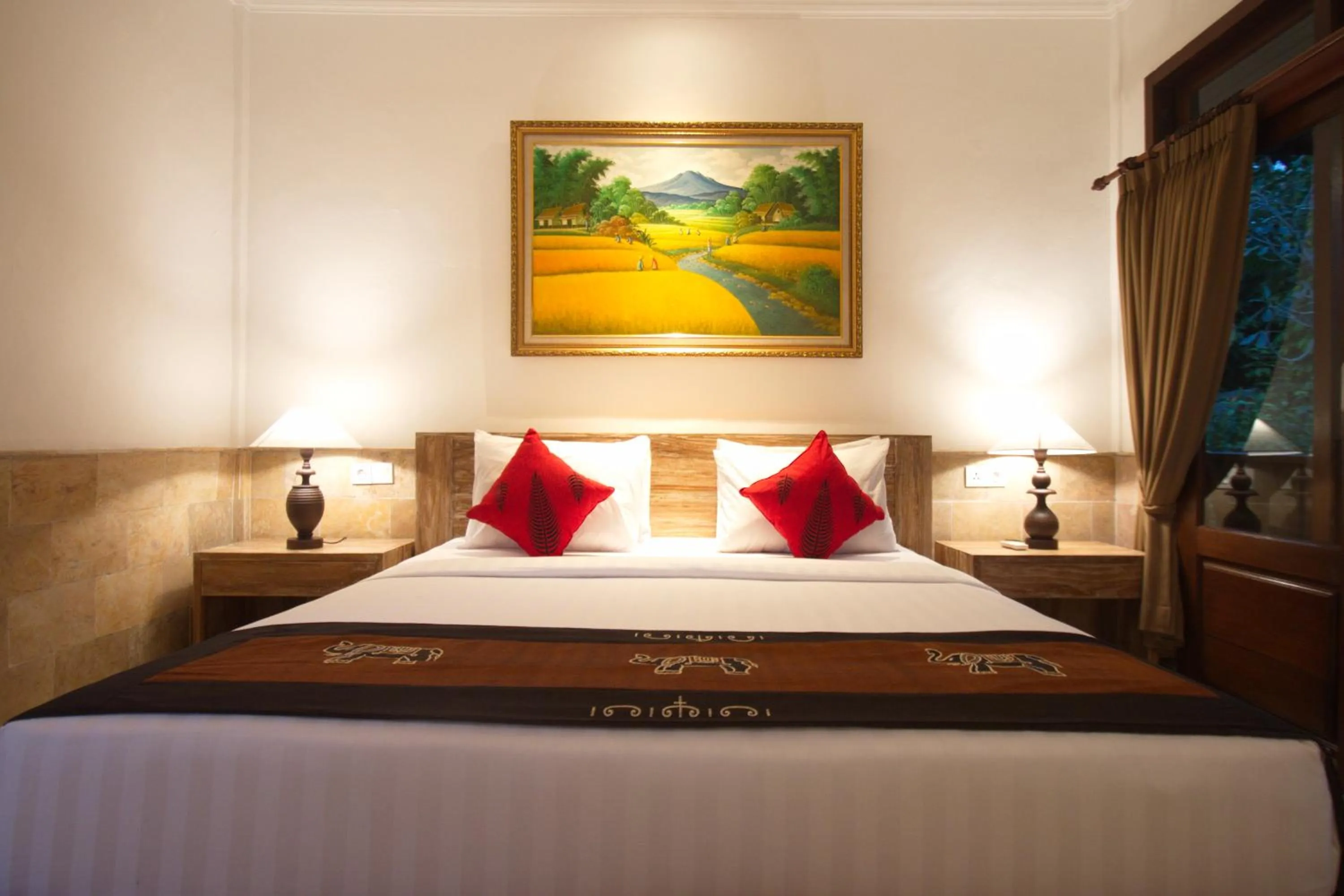 Bathroom, Bed in Ubud Terrace