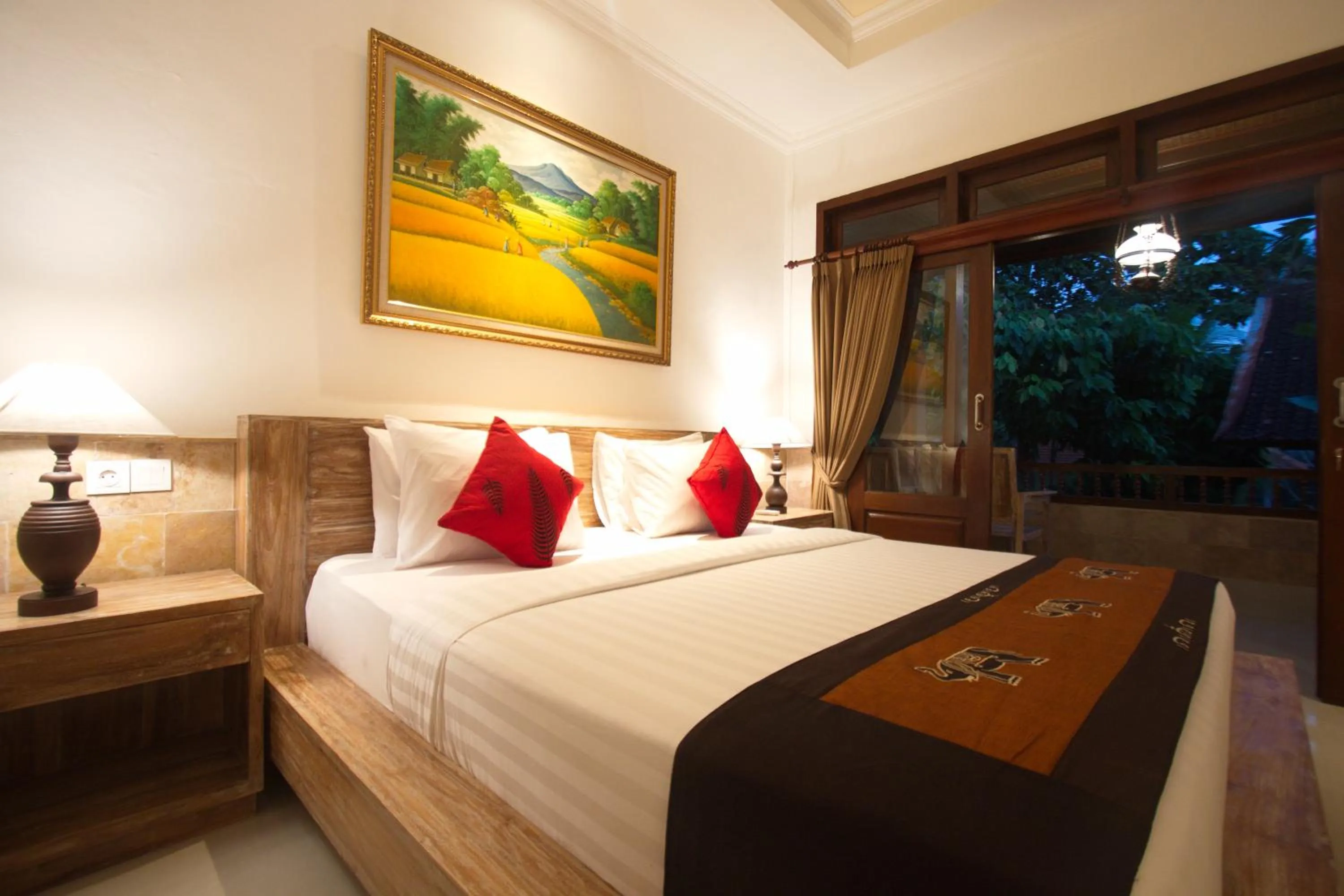 Balcony/Terrace, Bed in Ubud Terrace