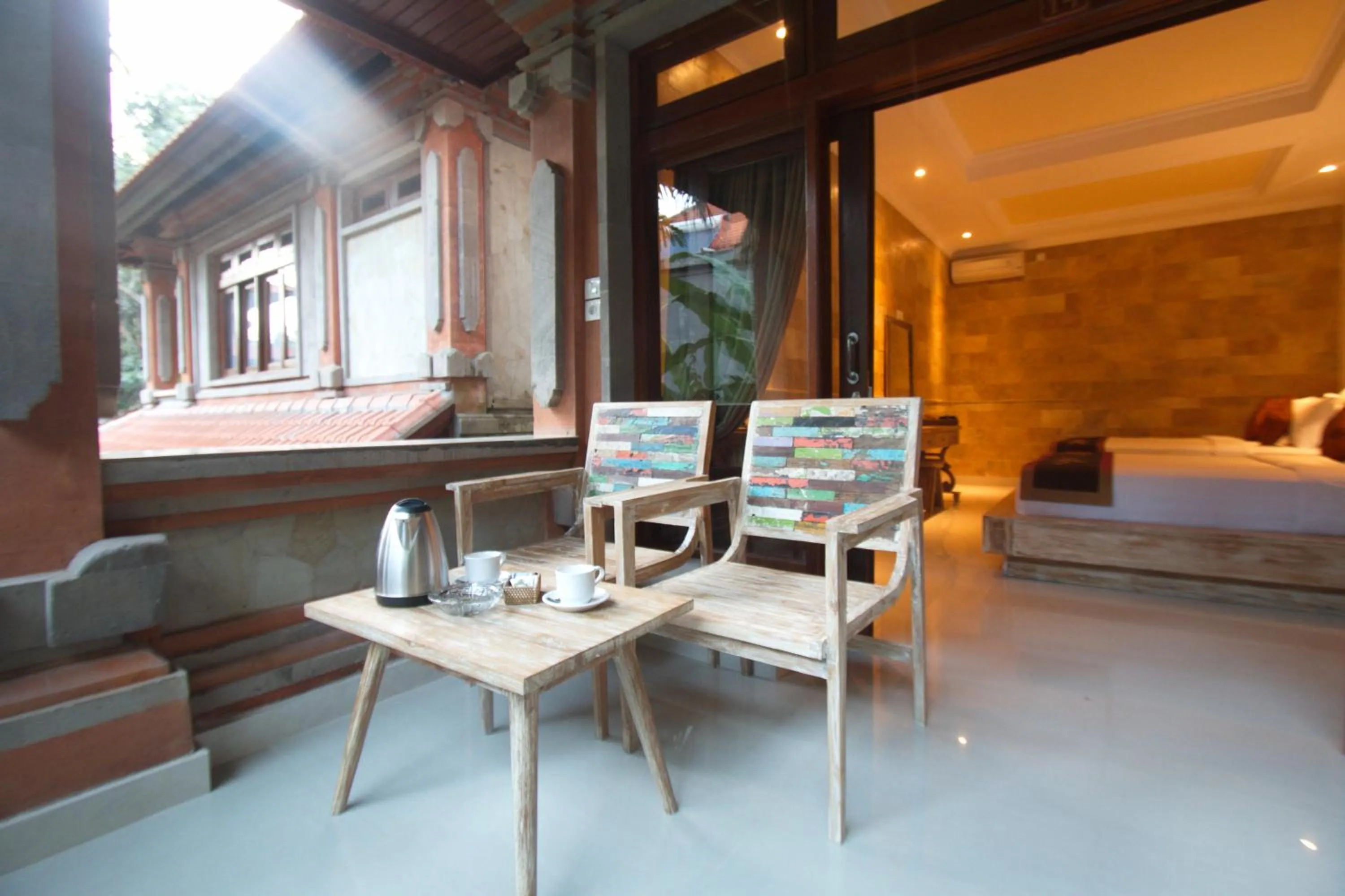 Bathroom, Bed in Ubud Terrace