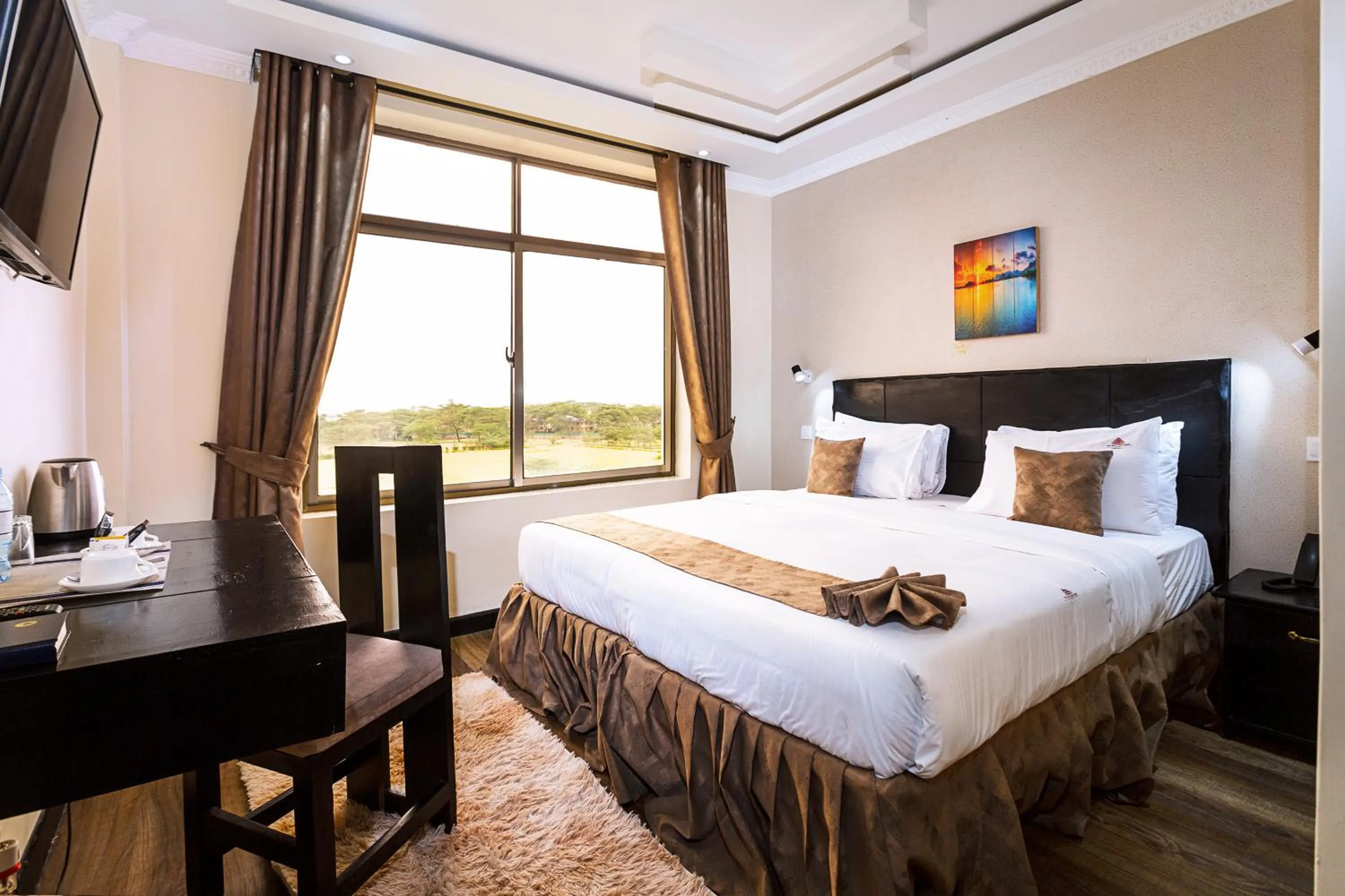 Bed in The Nest Boutique Hotel