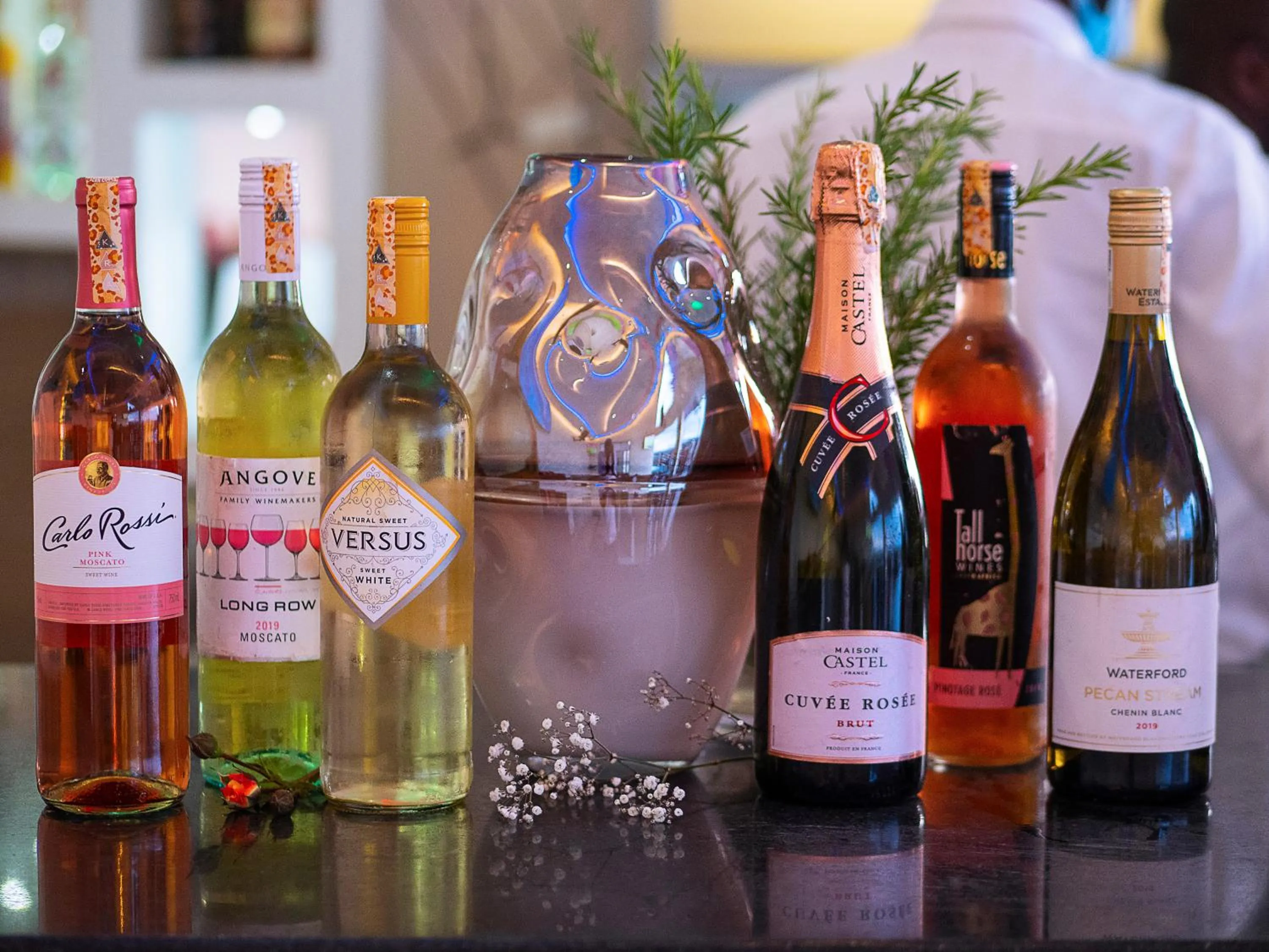 Alcoholic drinks in The Nest Boutique Hotel