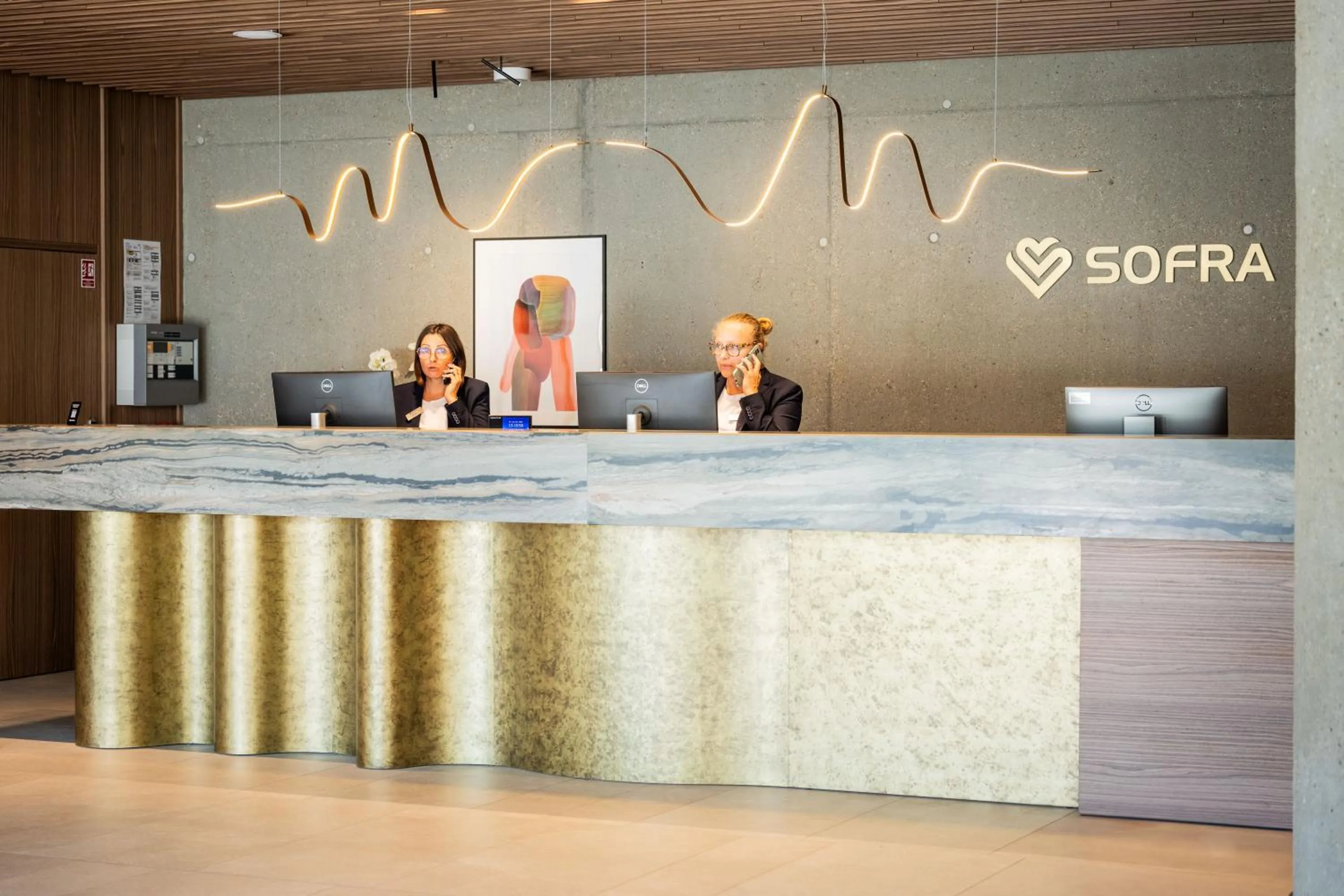 Lobby or reception in Instytut Zdrowia Sofra FIT & SPA