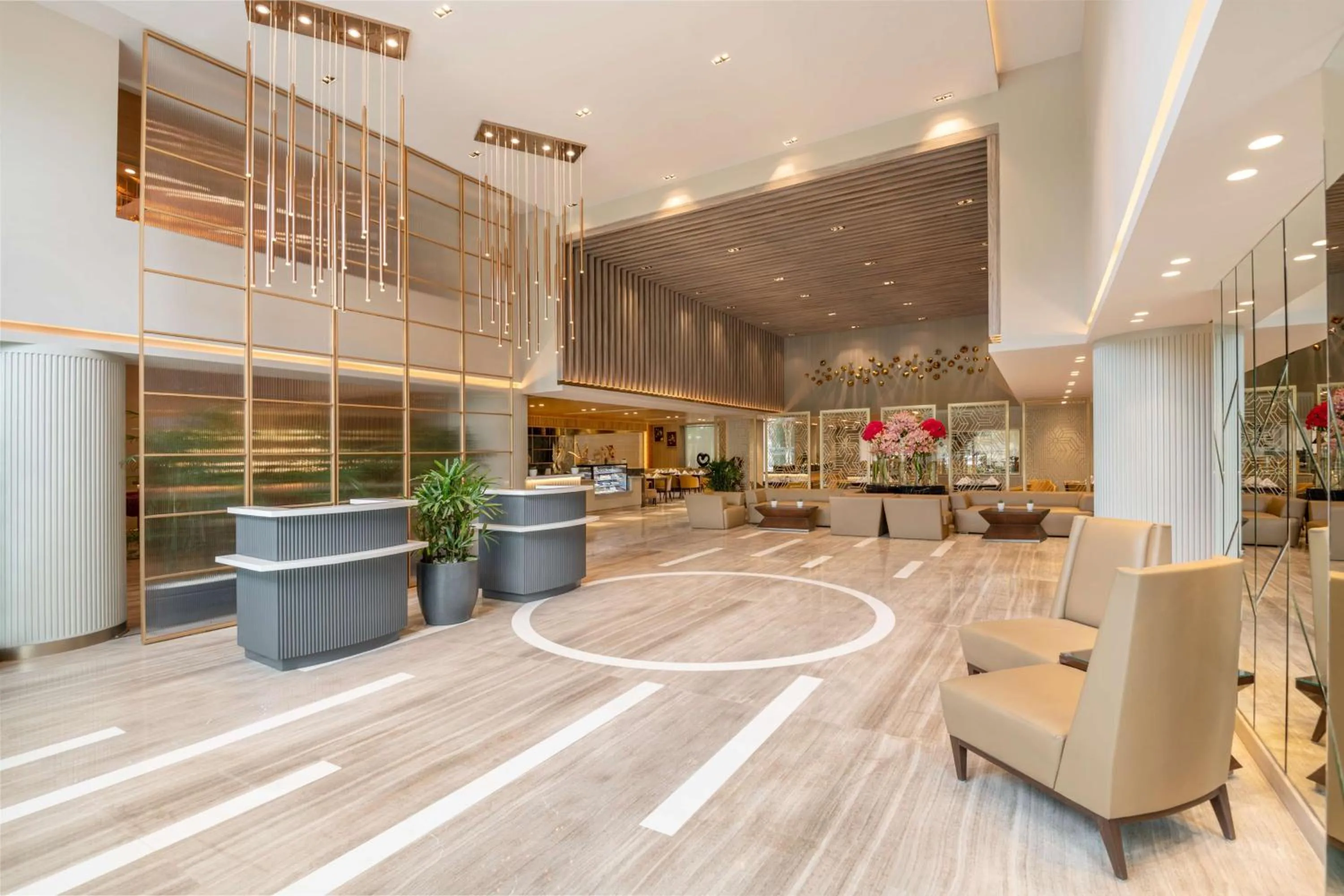 Lobby or reception in Radisson Hotel Sector 29 Gurugram