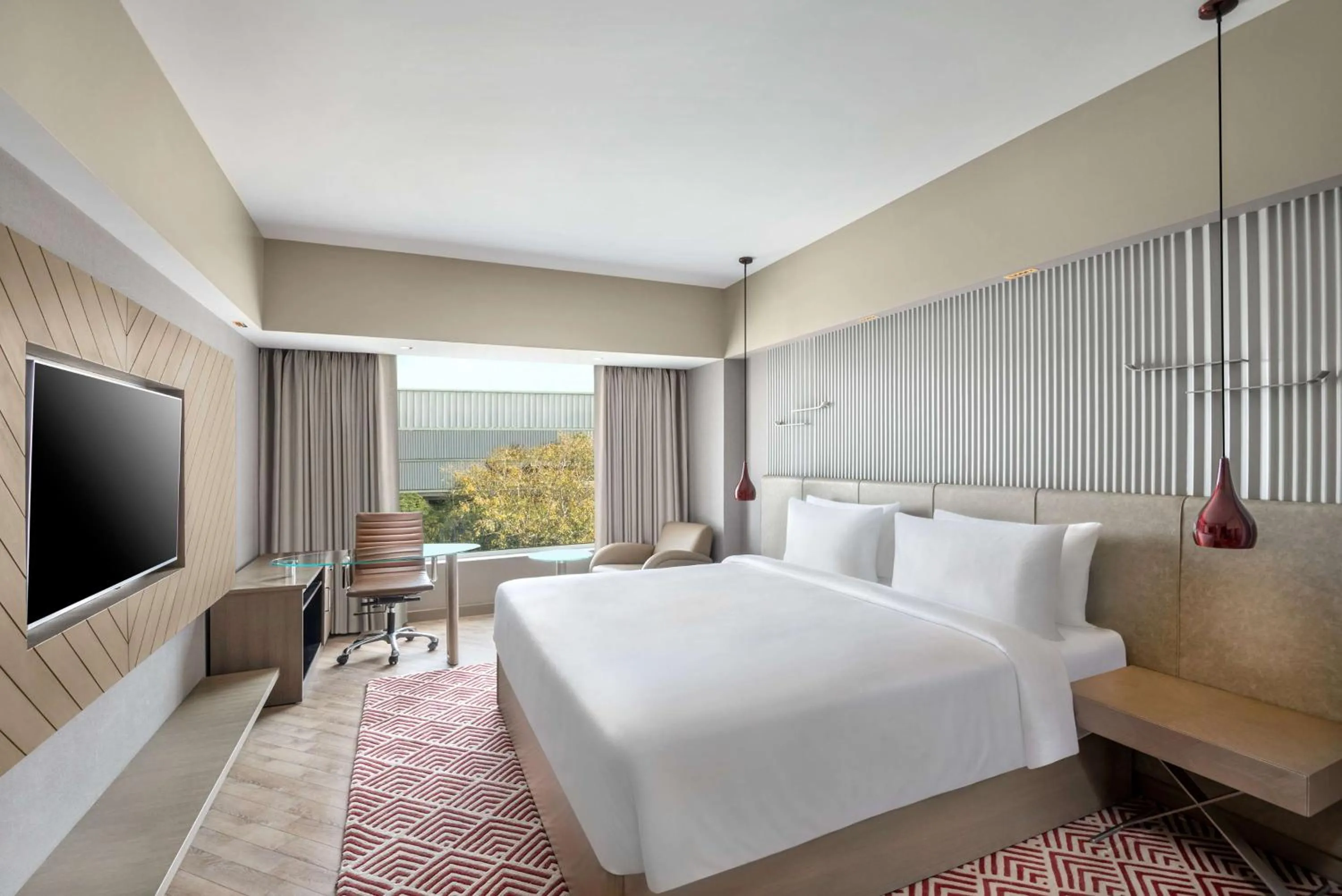 Bedroom, Bed in Radisson Hotel Sector 29 Gurugram