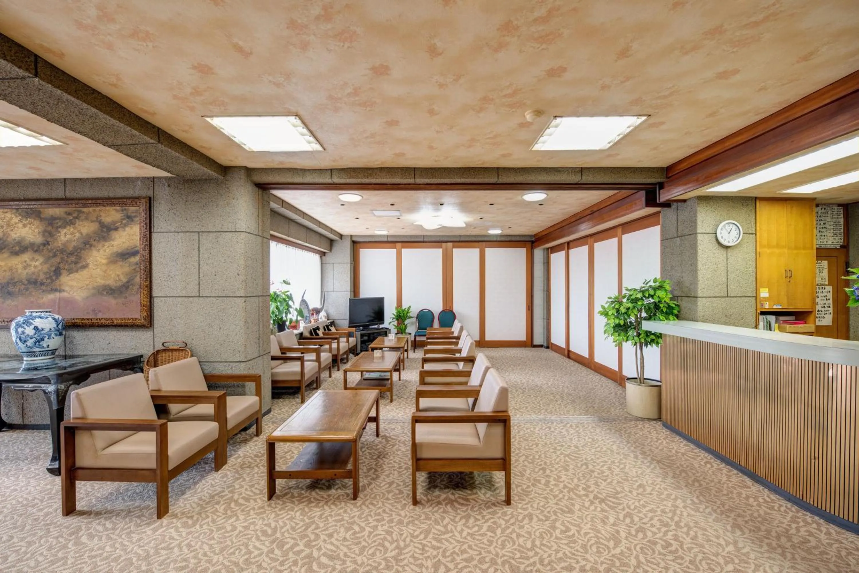 Lobby or reception in Suisenkaku