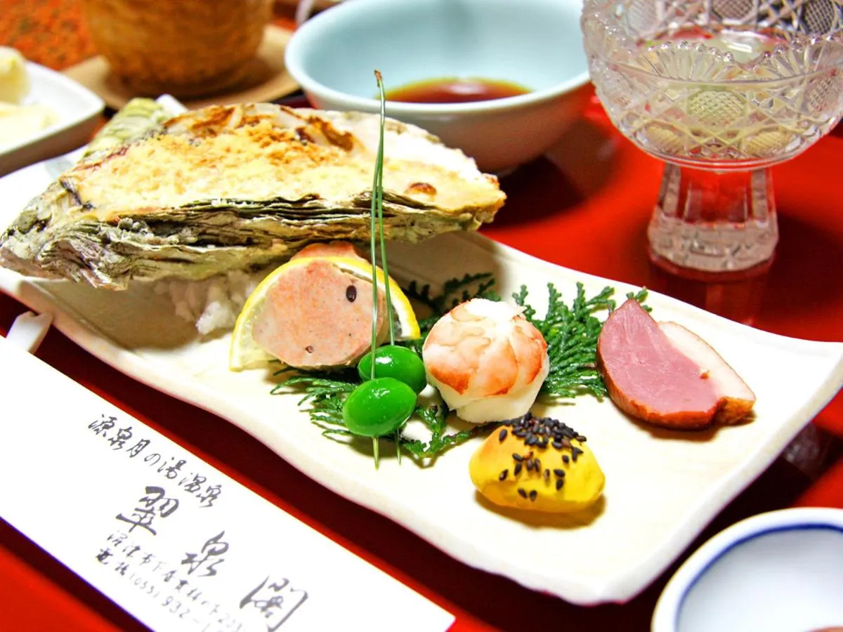 Food close-up in Suisenkaku