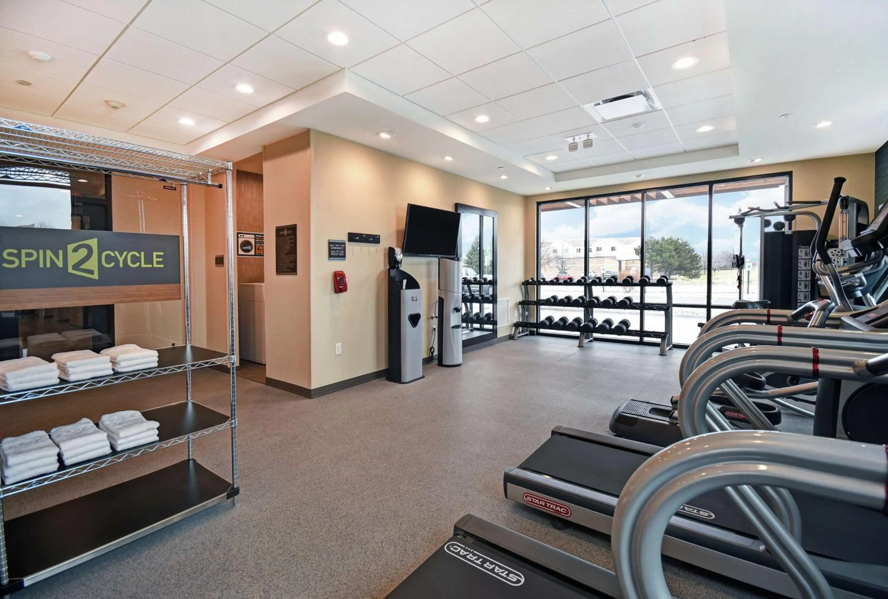 Fitness centre/facilities in Home2 Suites By Hilton Beloit