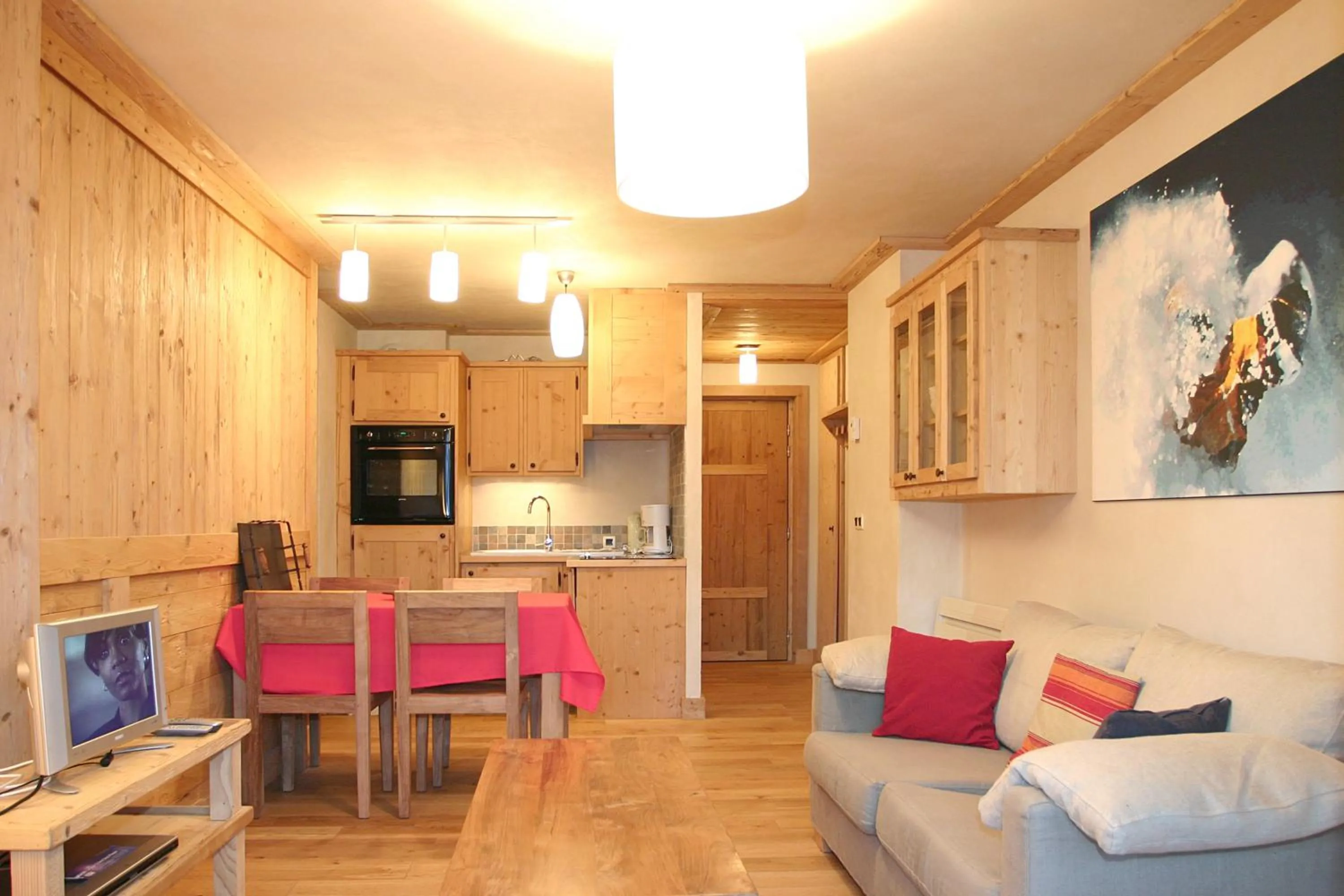 Living room in Vacancéole - Résidence Cortina