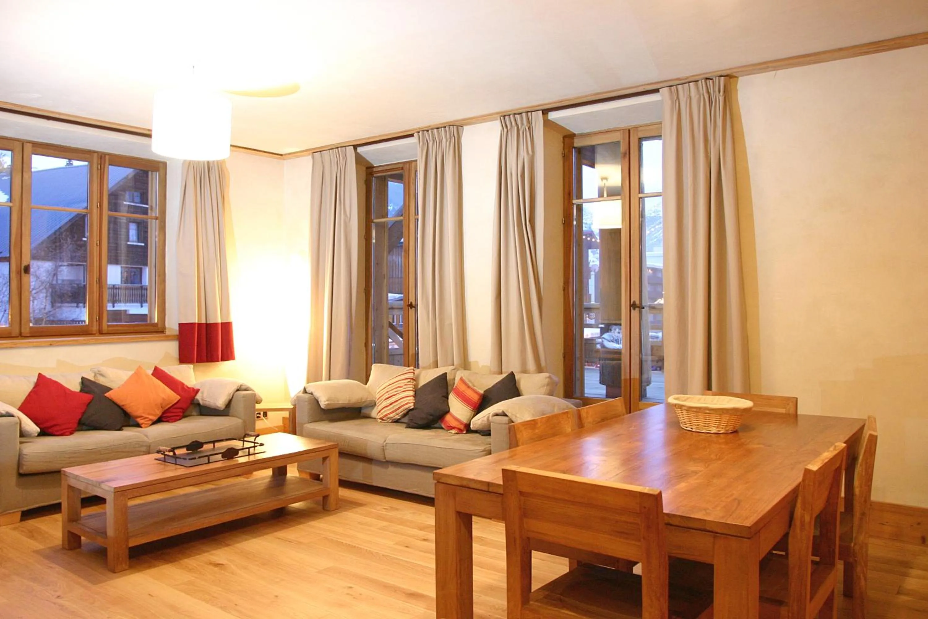 Living room in Vacancéole - Résidence Cortina