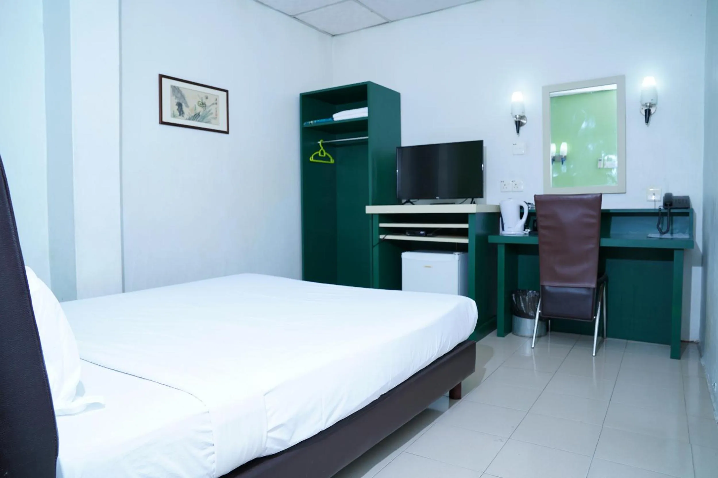 Bed in Dowifi Hotel -Self Service Kiosk