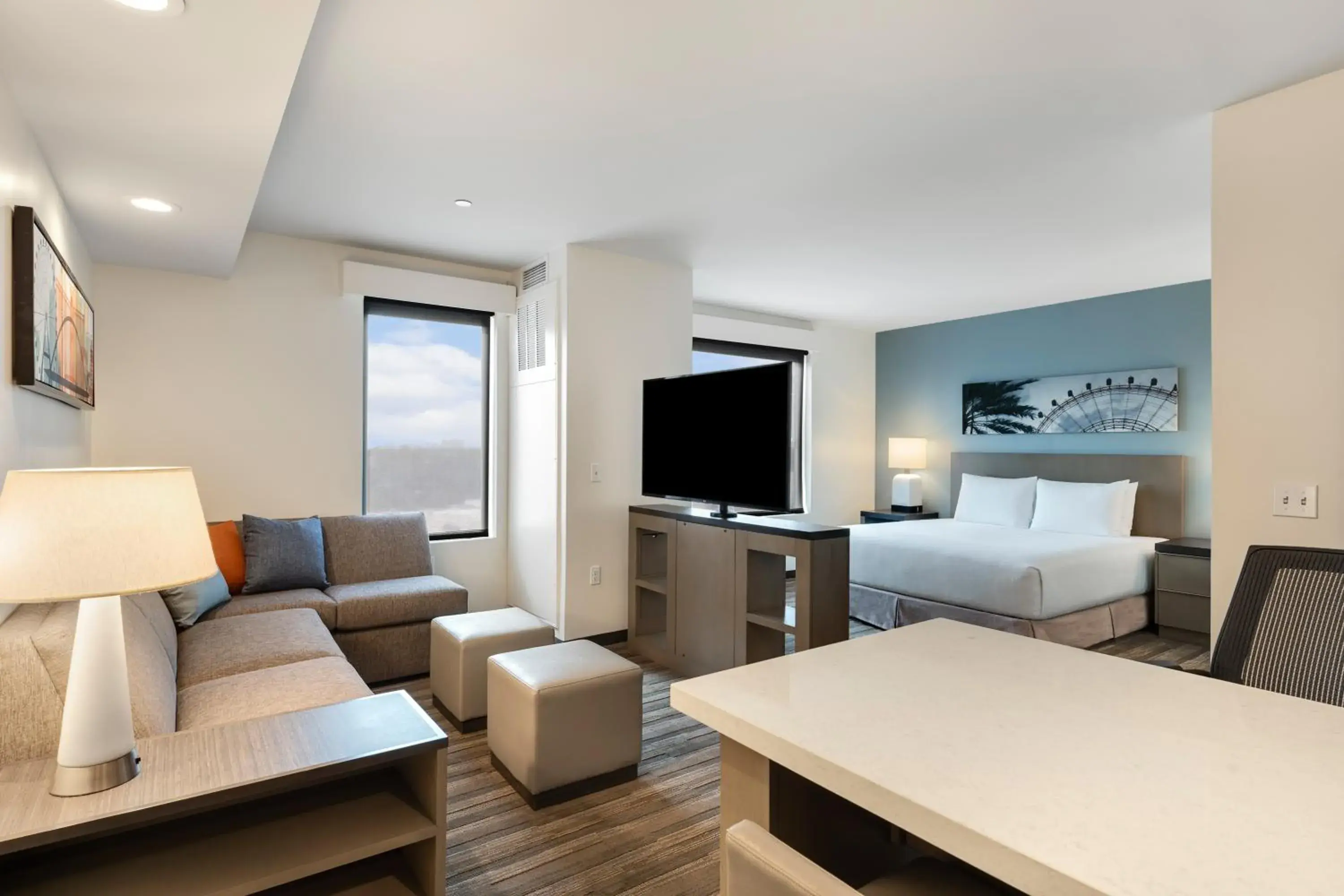 King Studio Suite with Kitchen, Tub and Sofa Bed - Disability Access in Hyatt House Orlando International Drive King Studio Suite with Kitchen, Tub and Sofa Bed - Disability Access in Hyatt House Orlando International Drive