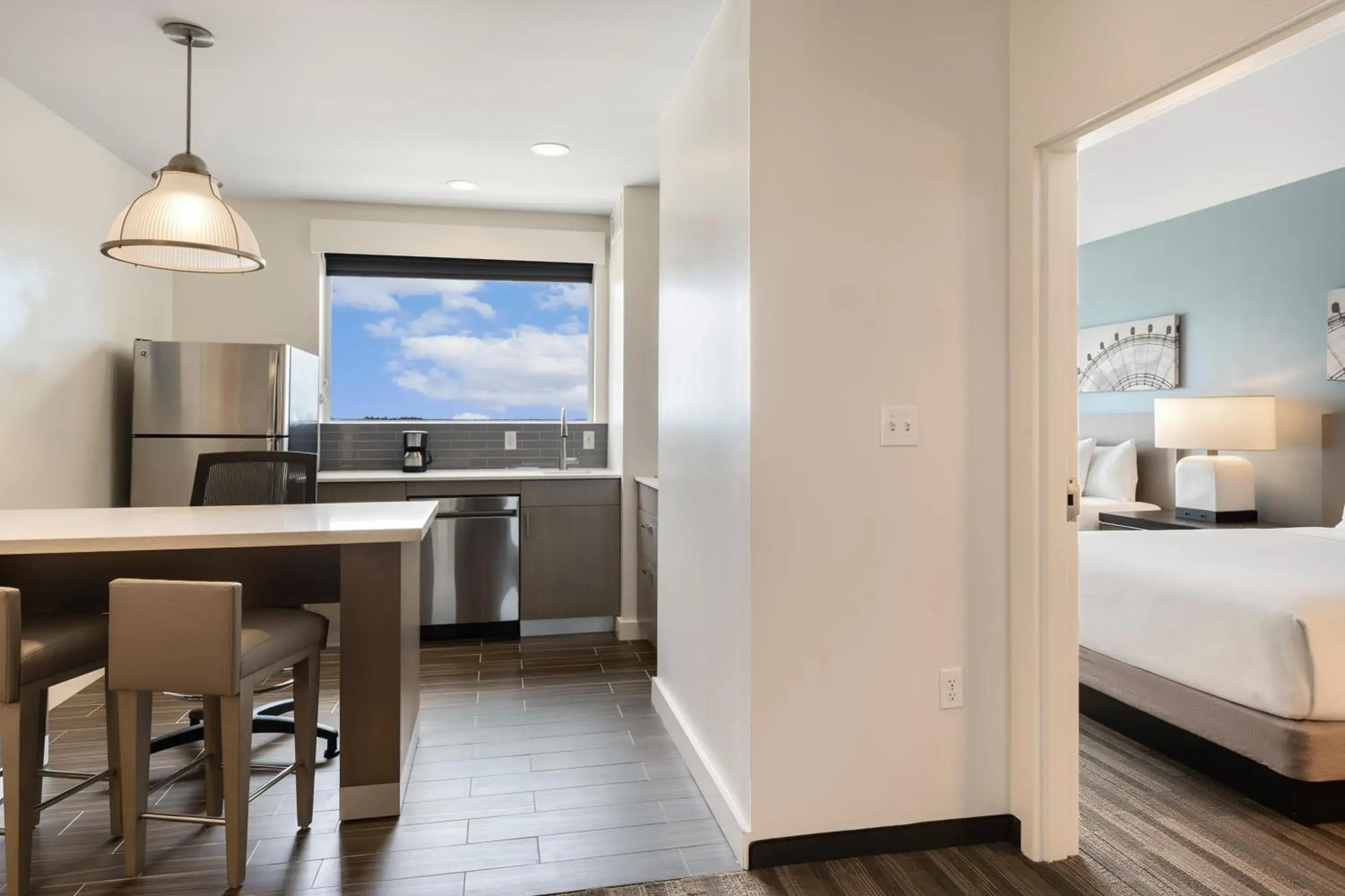 One Bedroom Kitchen Suite with Two Queen Beds and Sofa Bed in Hyatt House Orlando International Drive One Bedroom Kitchen Suite with Two Queen Beds and Sofa Bed in Hyatt House Orlando International Drive