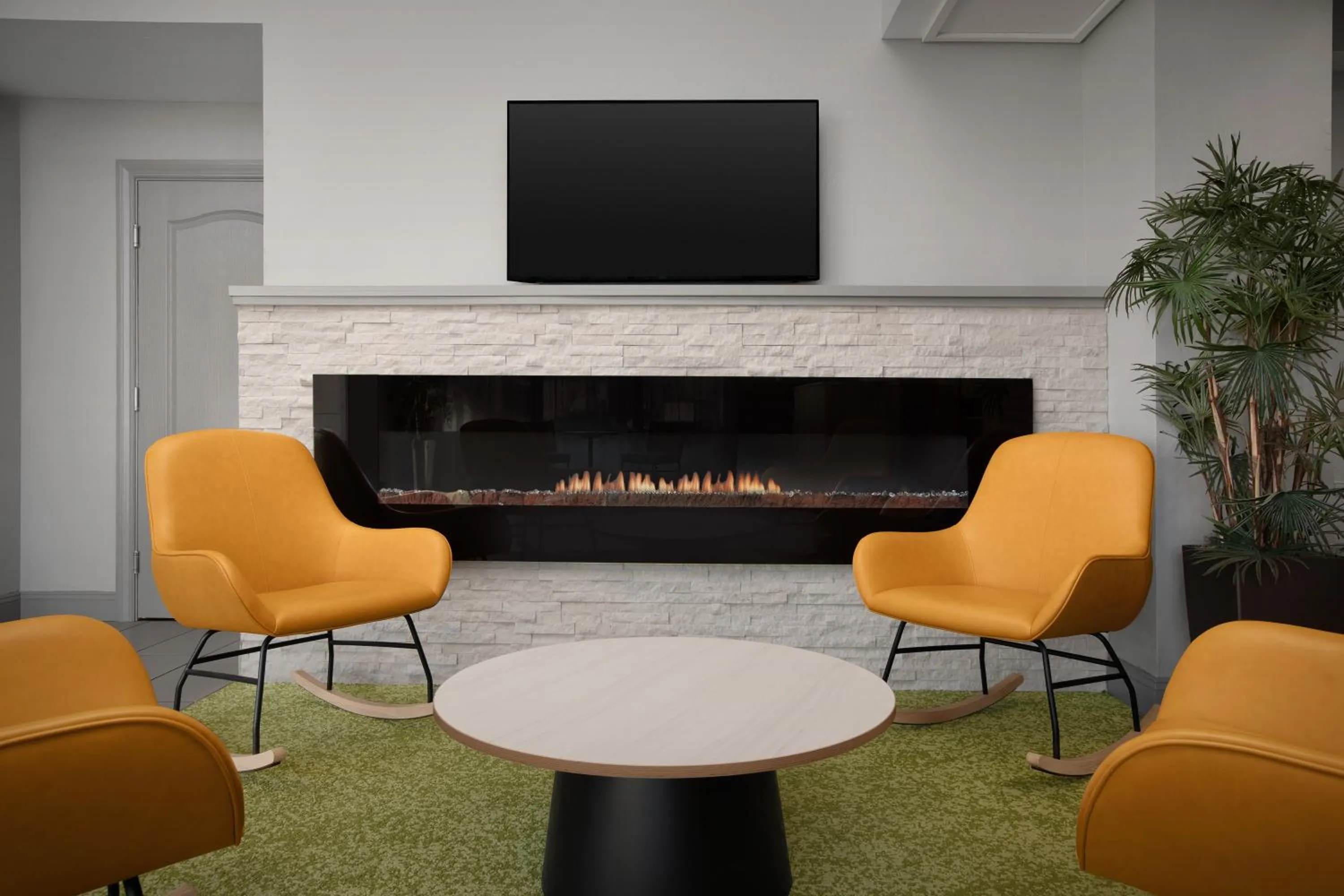 Seating area in La Quinta by Wyndham San Jose Airport