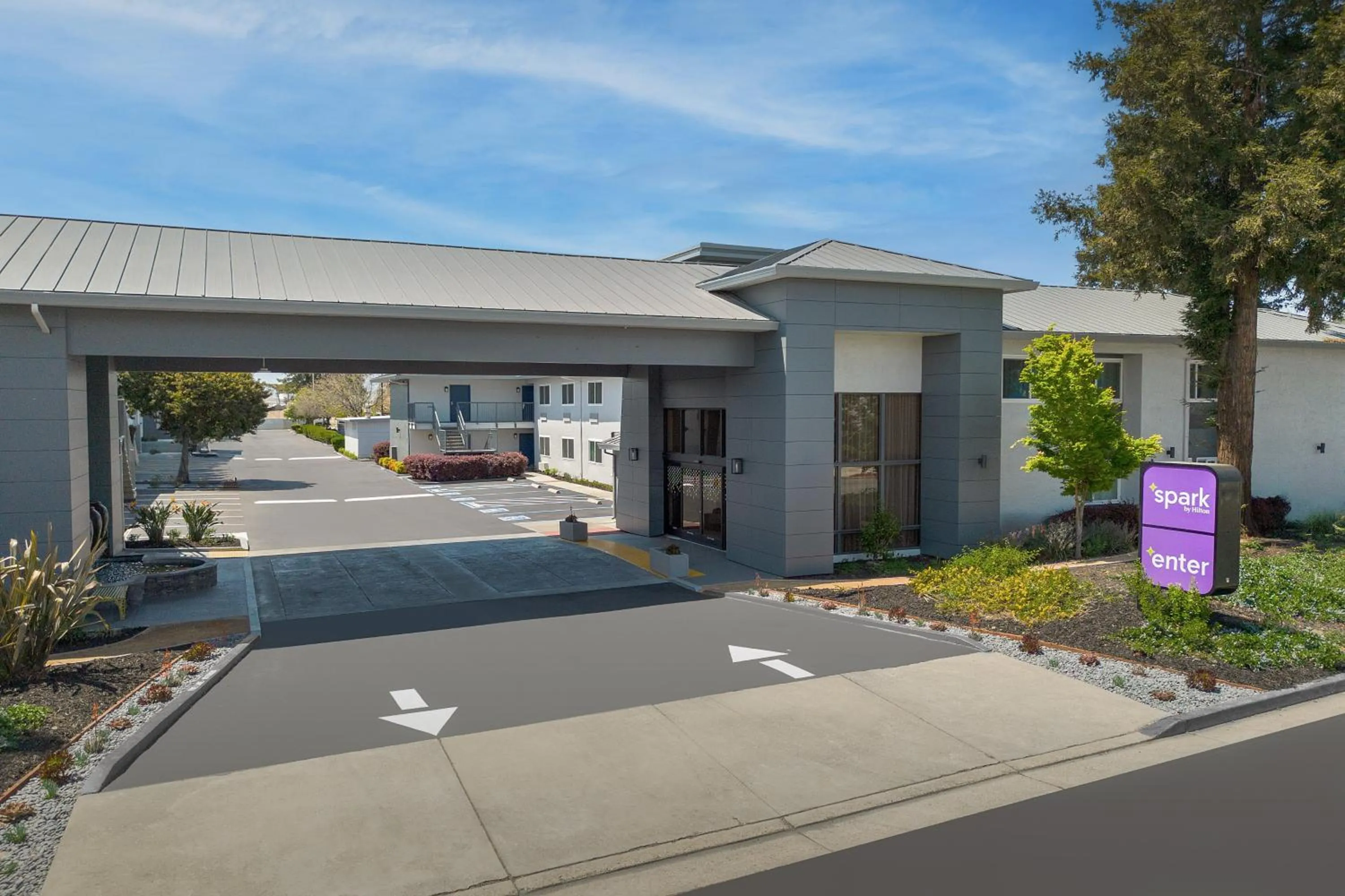 Property building in Spark by Hilton San Jose Airport