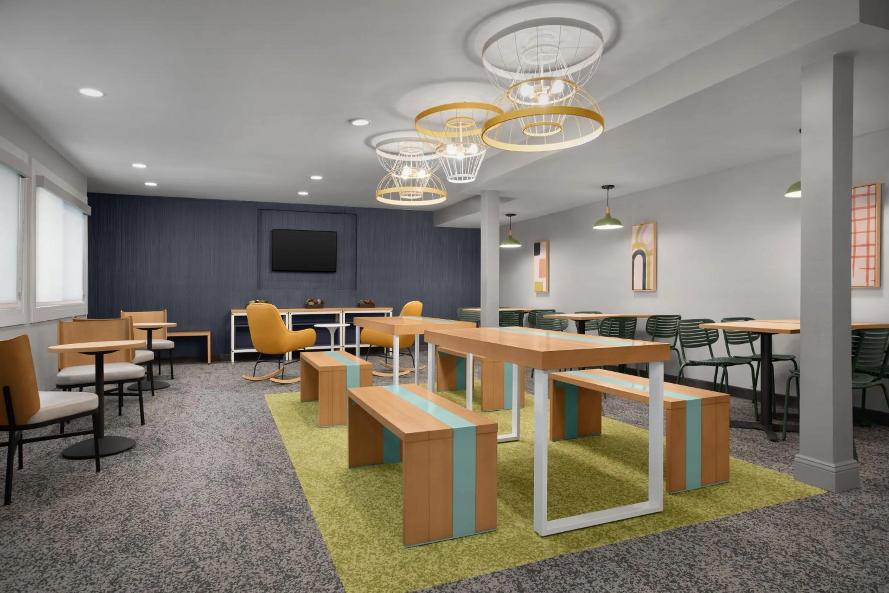 Seating area in La Quinta by Wyndham San Jose Airport