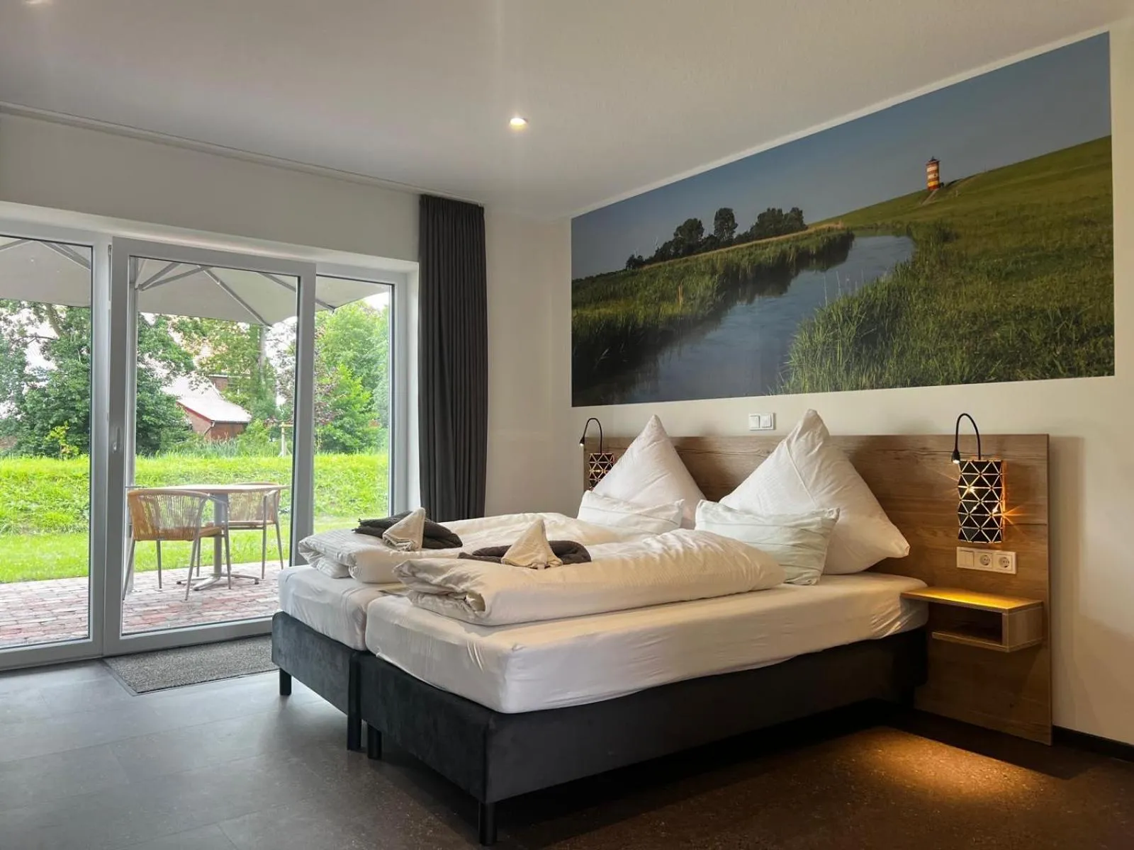 Bed in Hotel Zum Großen Krug