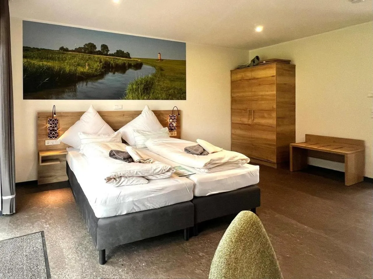 Bed in Hotel Zum Großen Krug