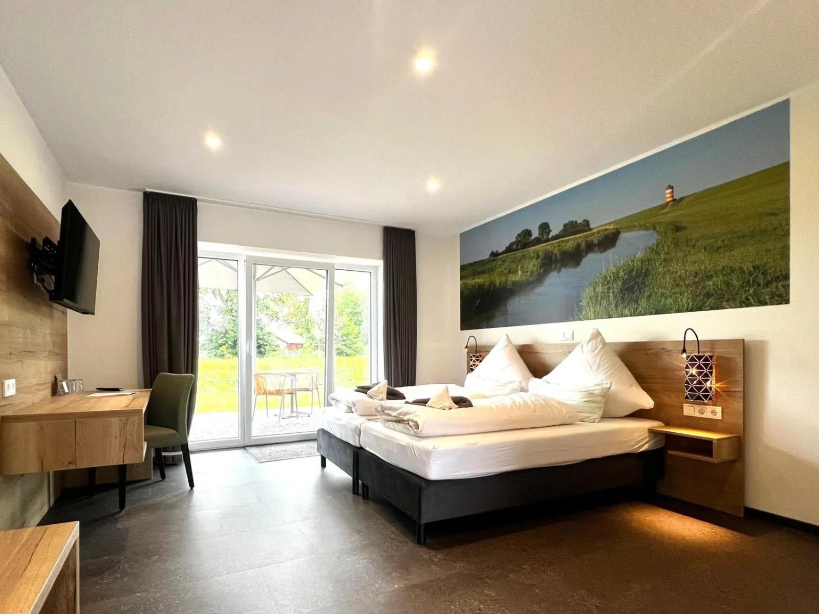 Bed in Hotel Zum Großen Krug