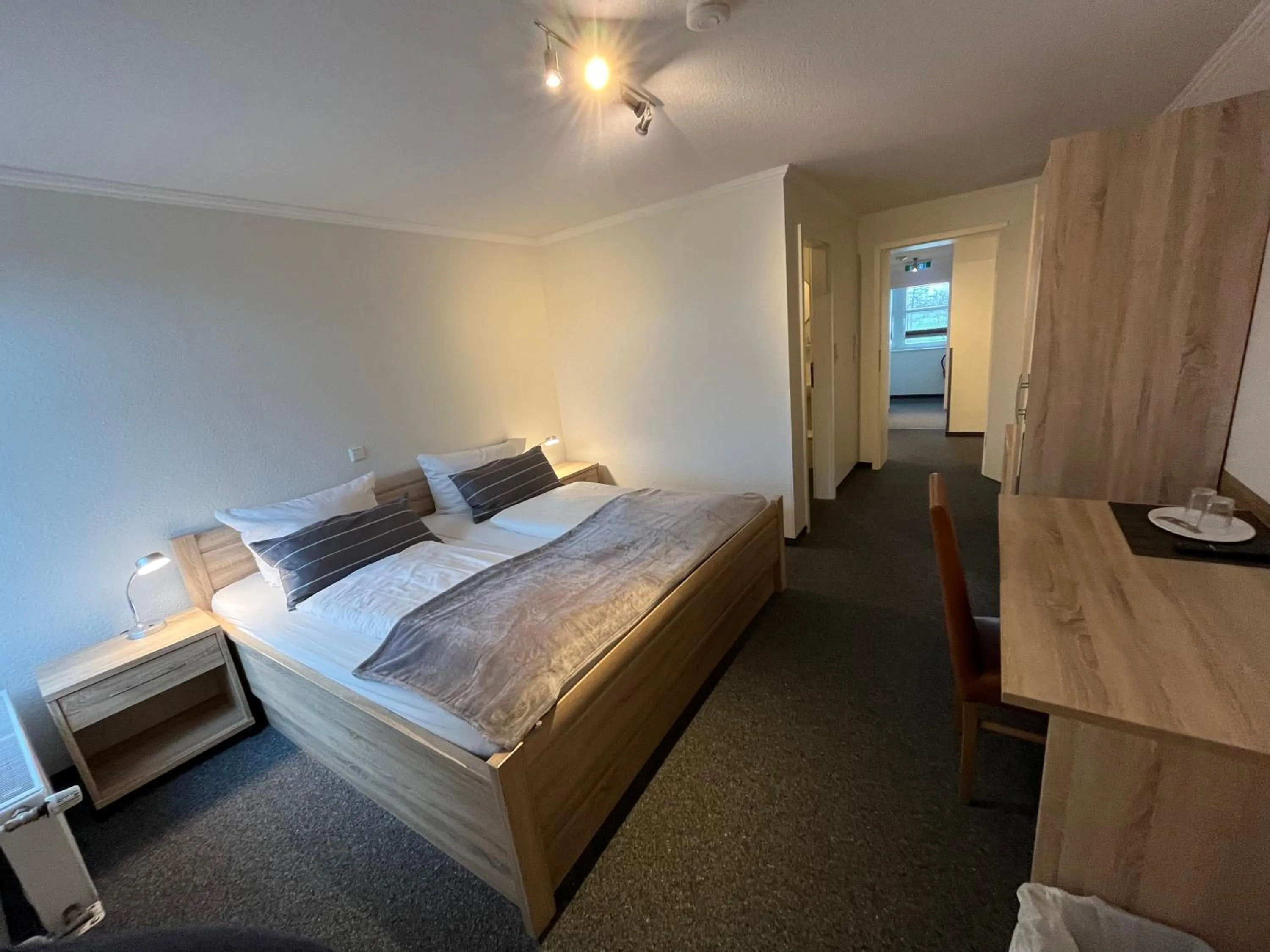 Photo of the whole room, Bed in Hotel Zum Großen Krug