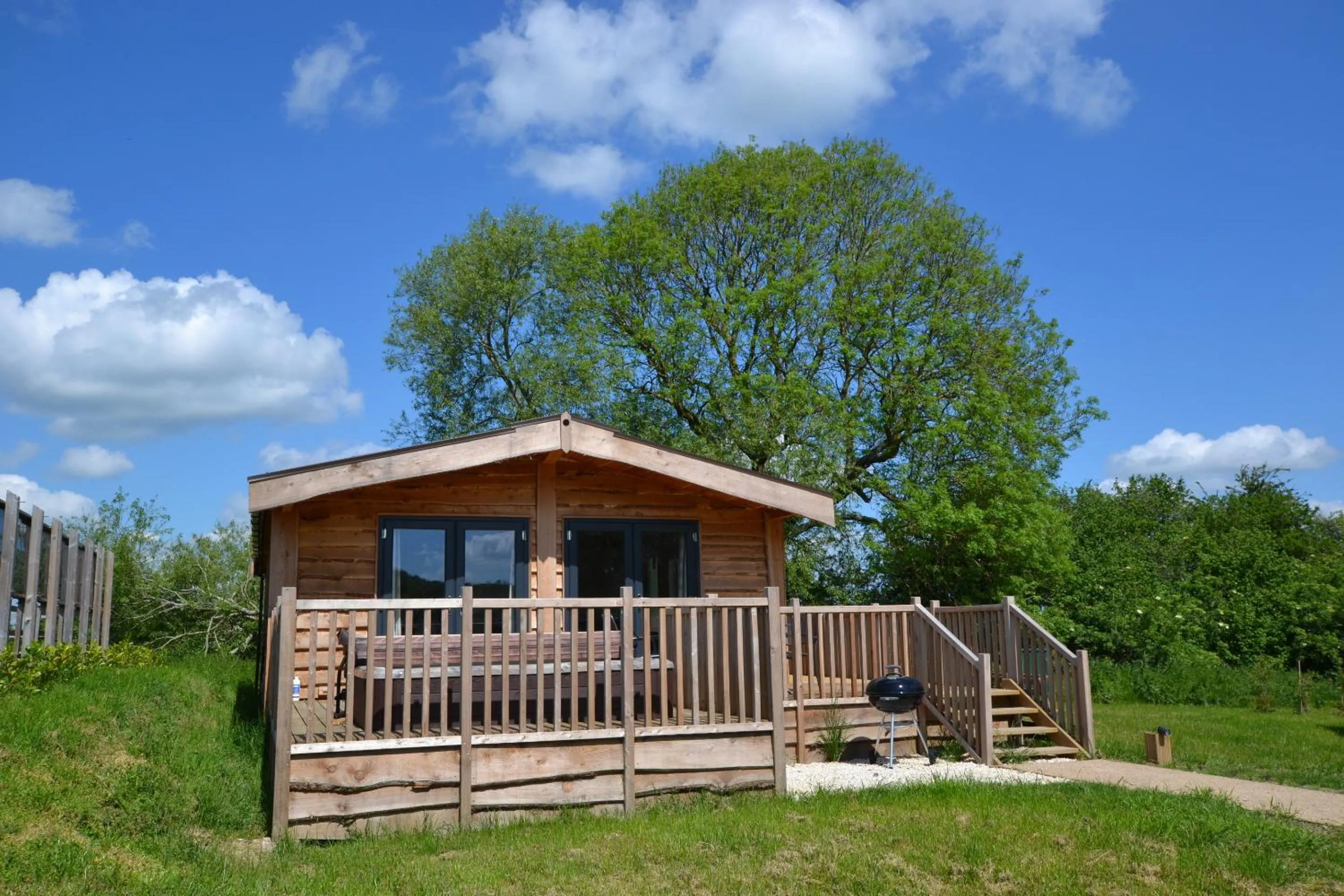 Property building in The Chiltern Lodges at Upper Farm Henton