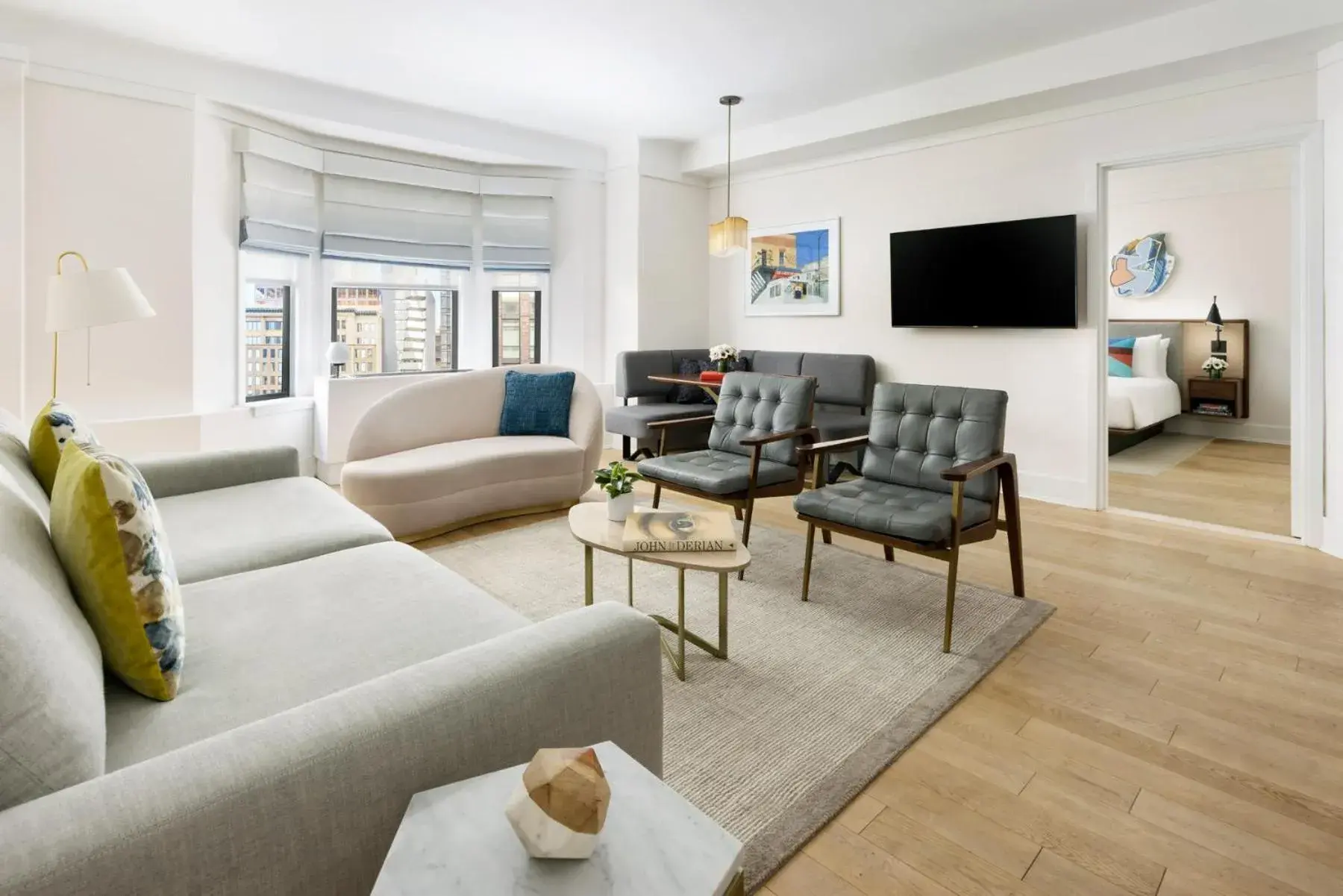 Deluxe King Suite Empire State View in Hotel Seville NoMad - The Unbound Collection by Hyatt Deluxe King Suite Empire State View in Hotel Seville NoMad - The Unbound Collection by Hyatt