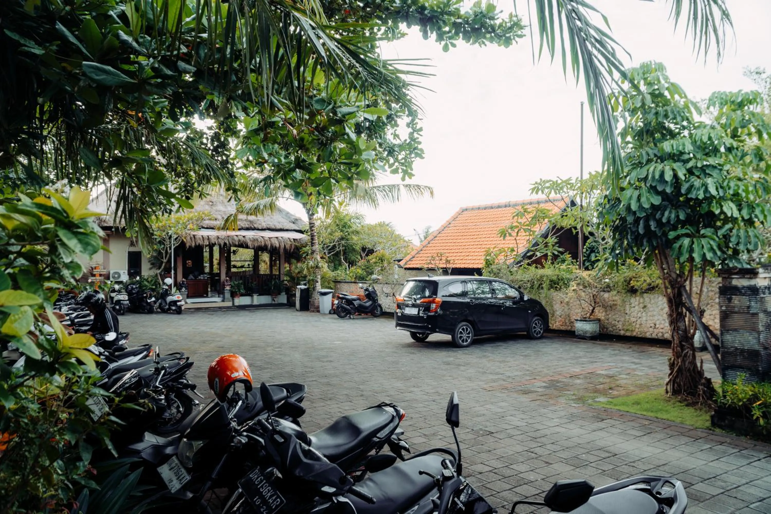 Parking in Uluwatu Cottages