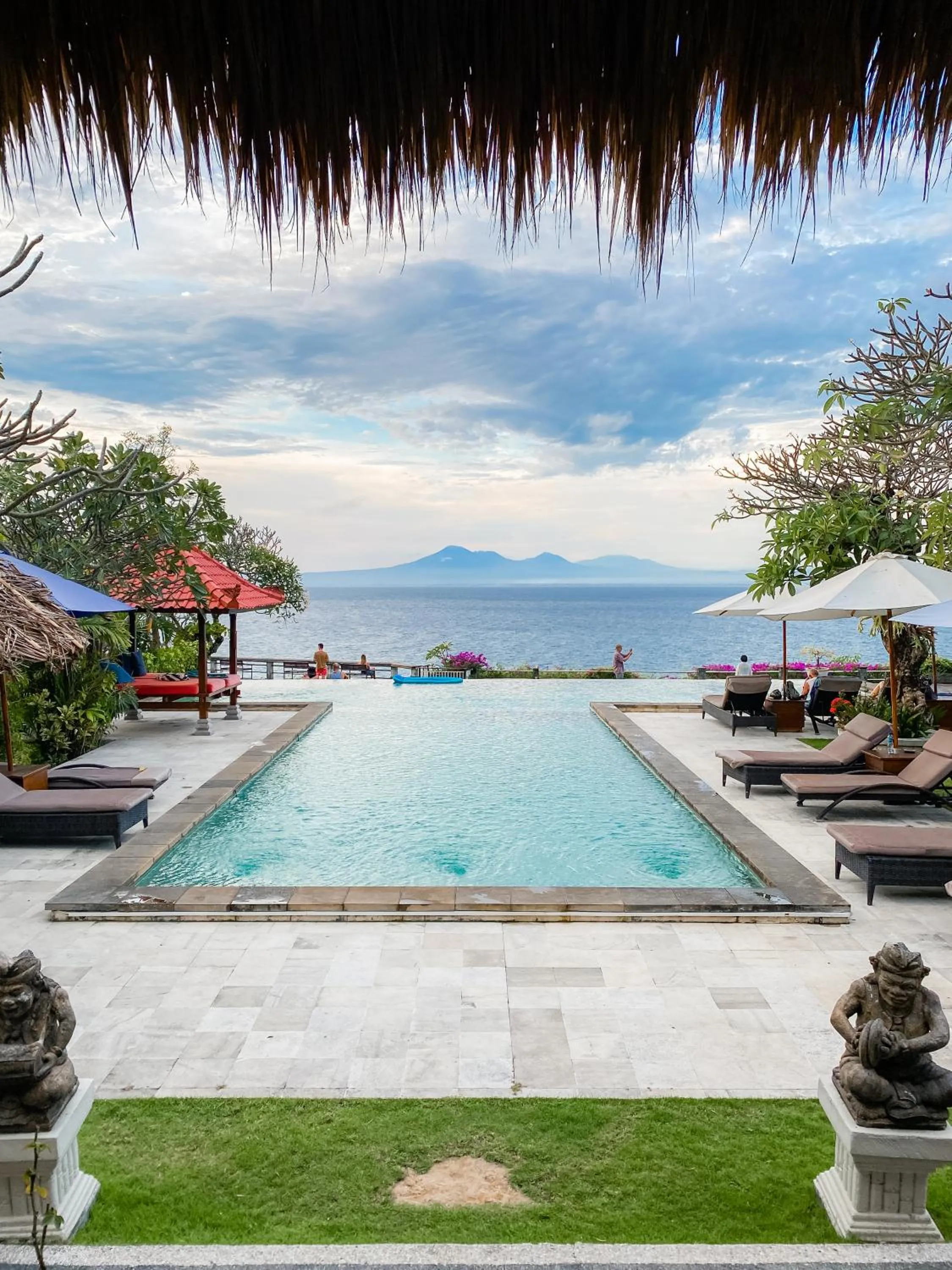 Swimming pool in Uluwatu Cottages