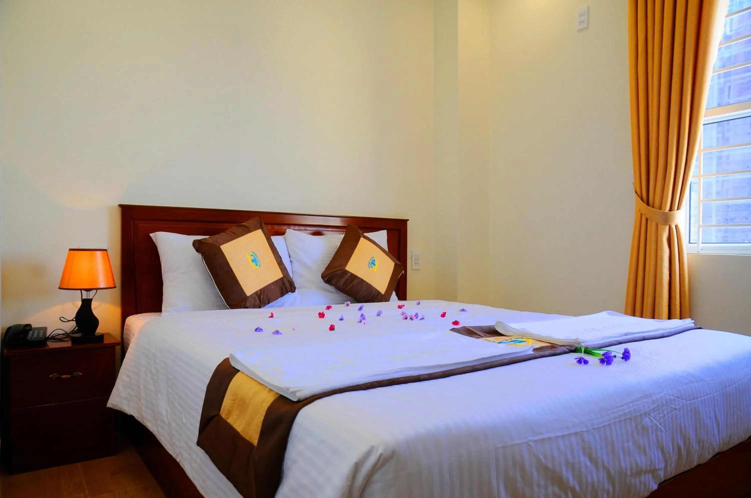 Bed in Green Hotel Quy Nhơn