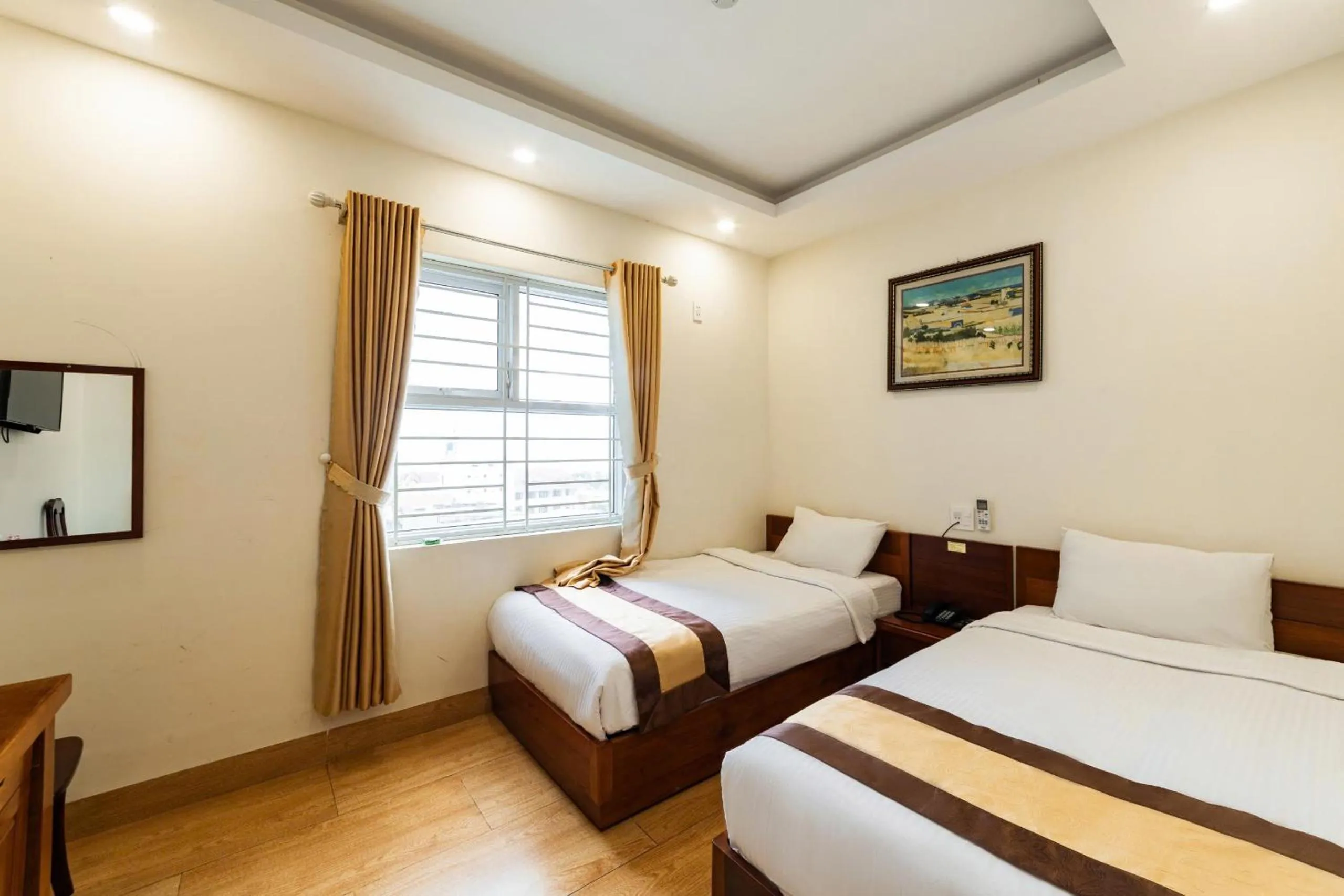 Bed in Green Hotel Quy Nhơn