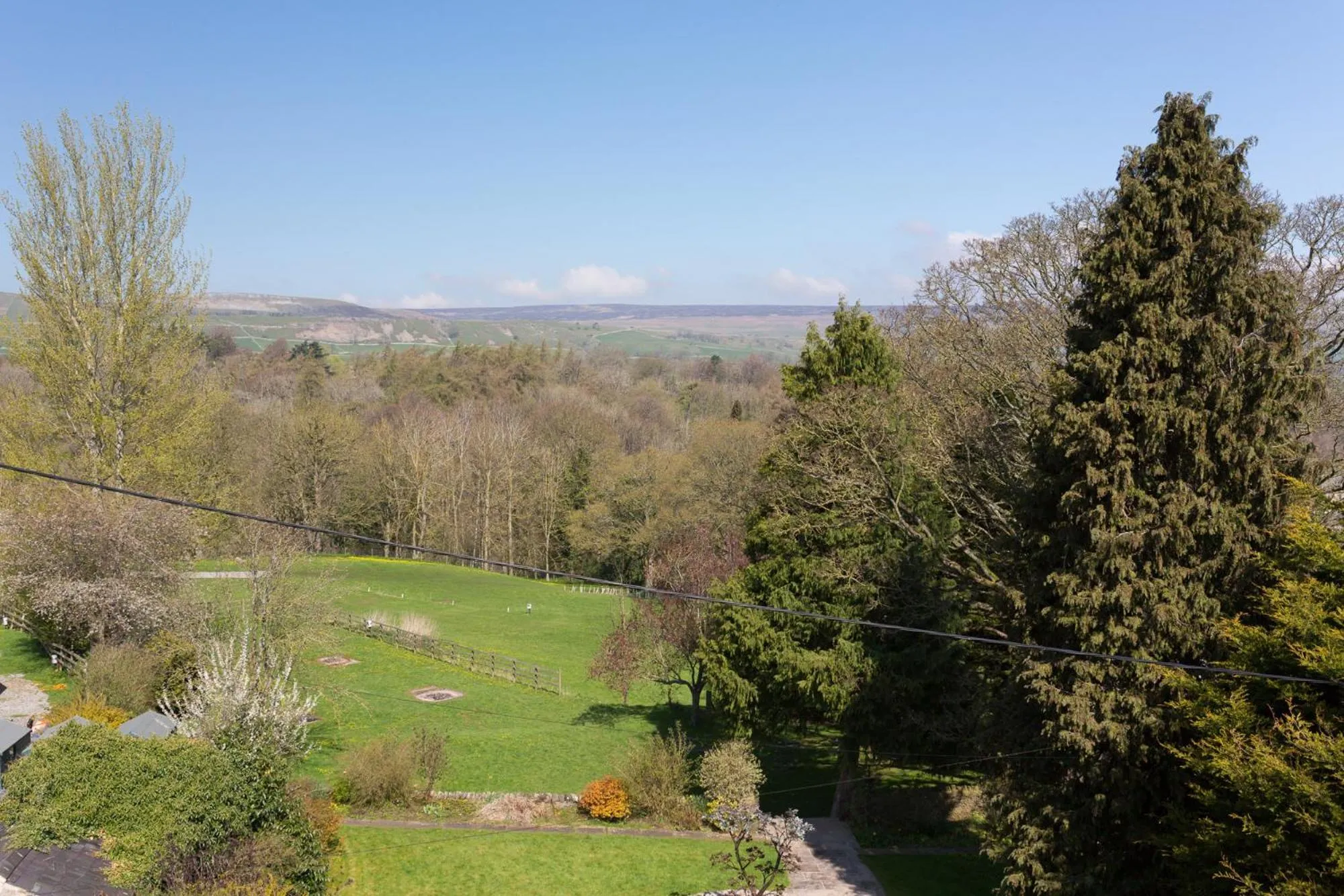 Garden view in Aysgarth Falls Hotel & Restaurant