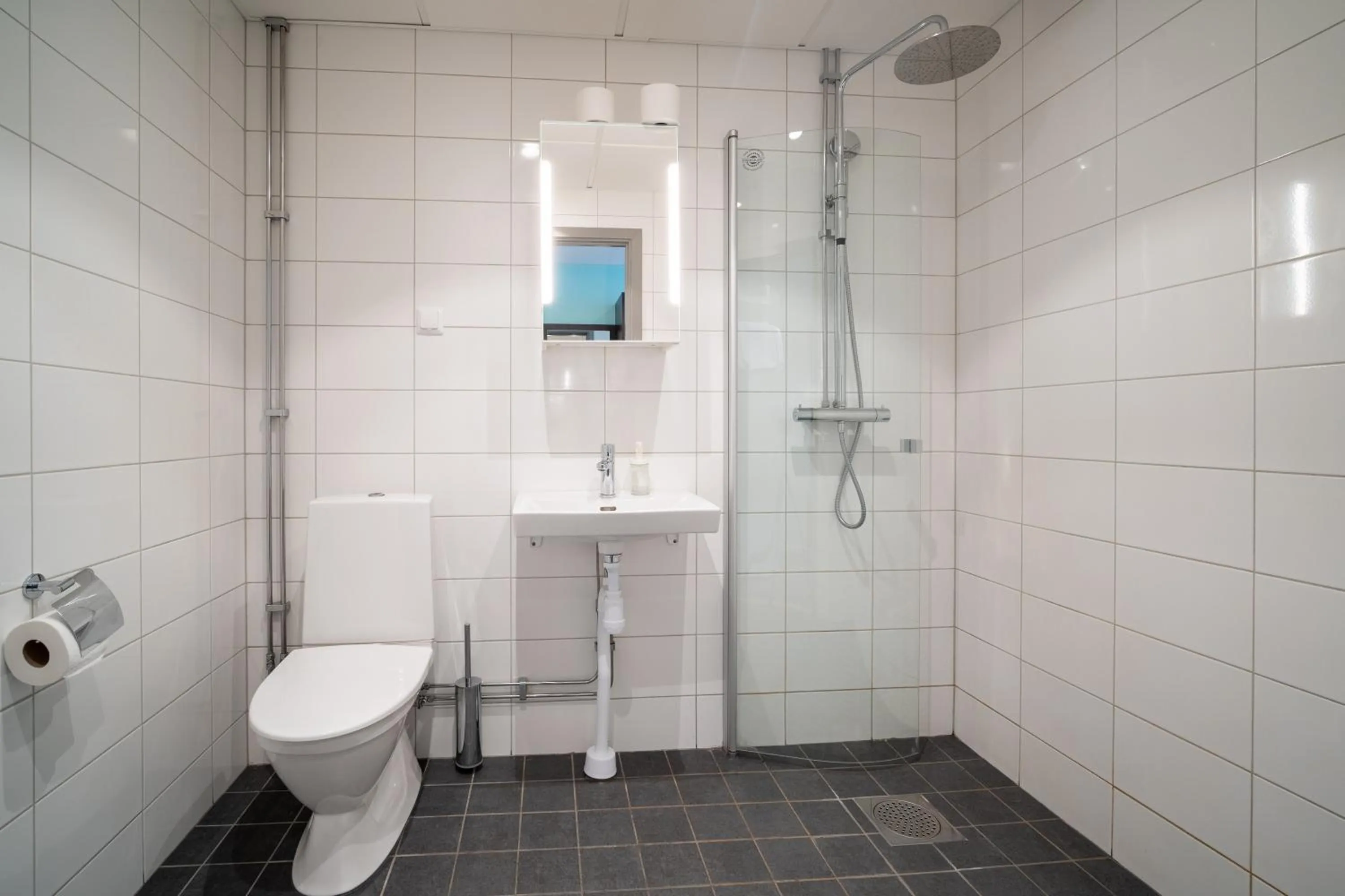 Bathroom in Stockholm Hotel Apartments Sollentuna