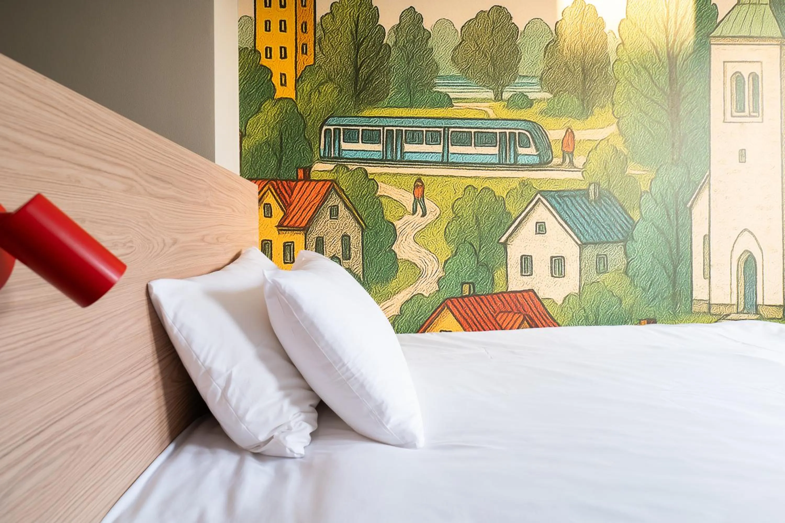 Bed in Good Morning Sollentuna